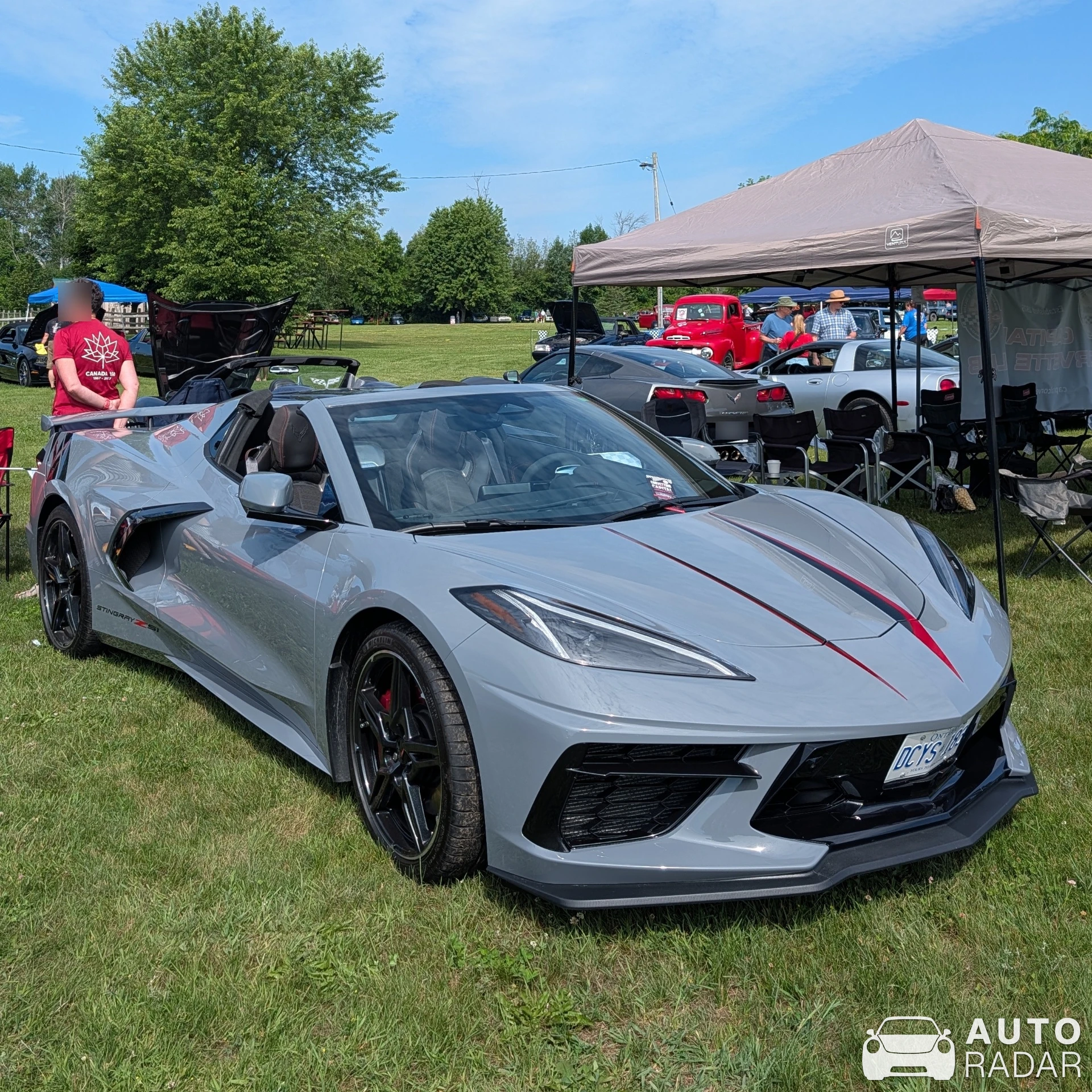 Chevrolet Corvette C8 Z51 Performance spotted in Merrickville
