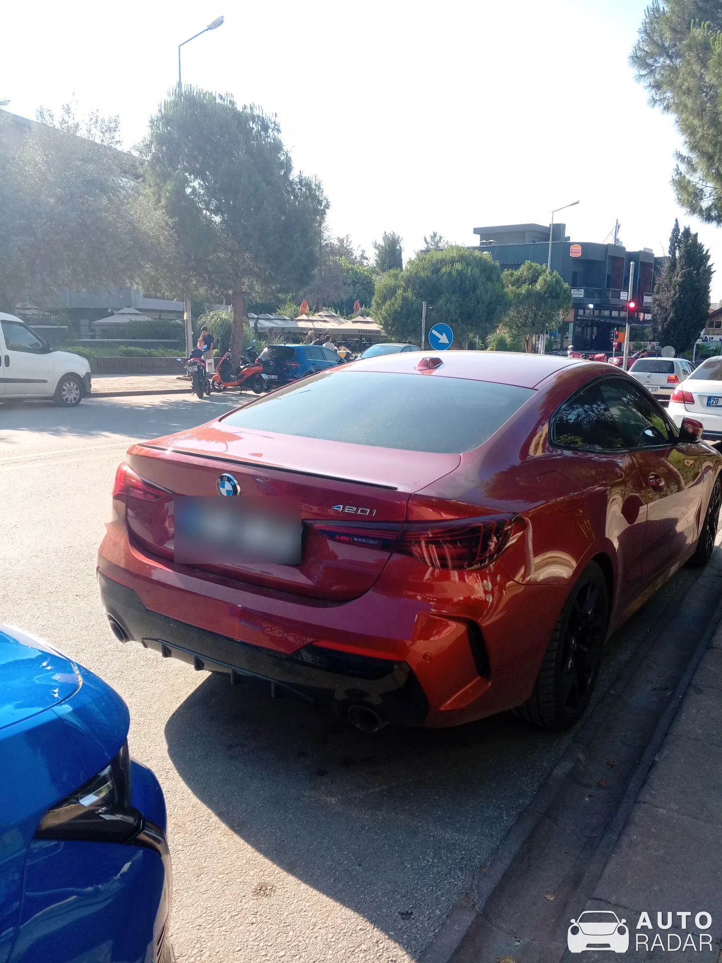 BMW 4 Series G22 Coupé spotted in Pamukkale