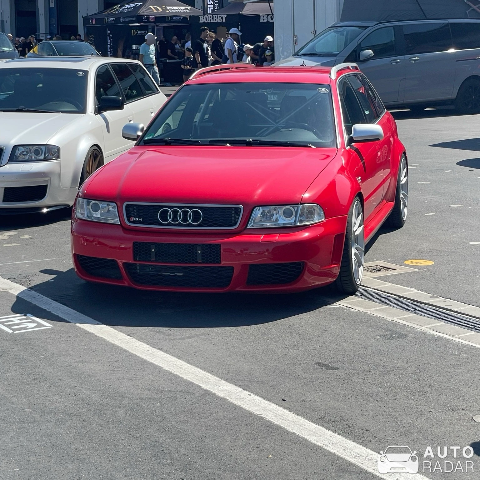 Audi RS4 Avant B5 spotted in Nürburg