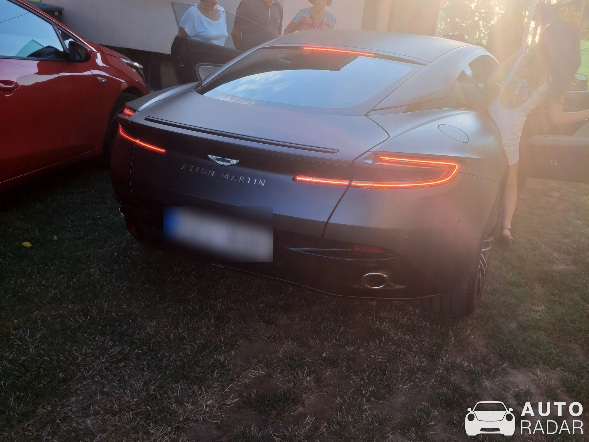 Aston Martin DB11 spotted in Tišina