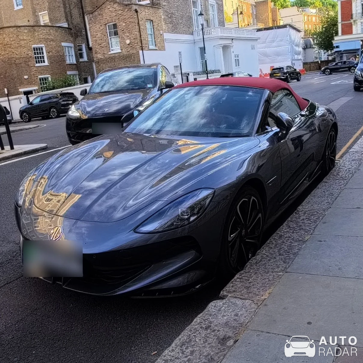 MG Cyberster spotted in London