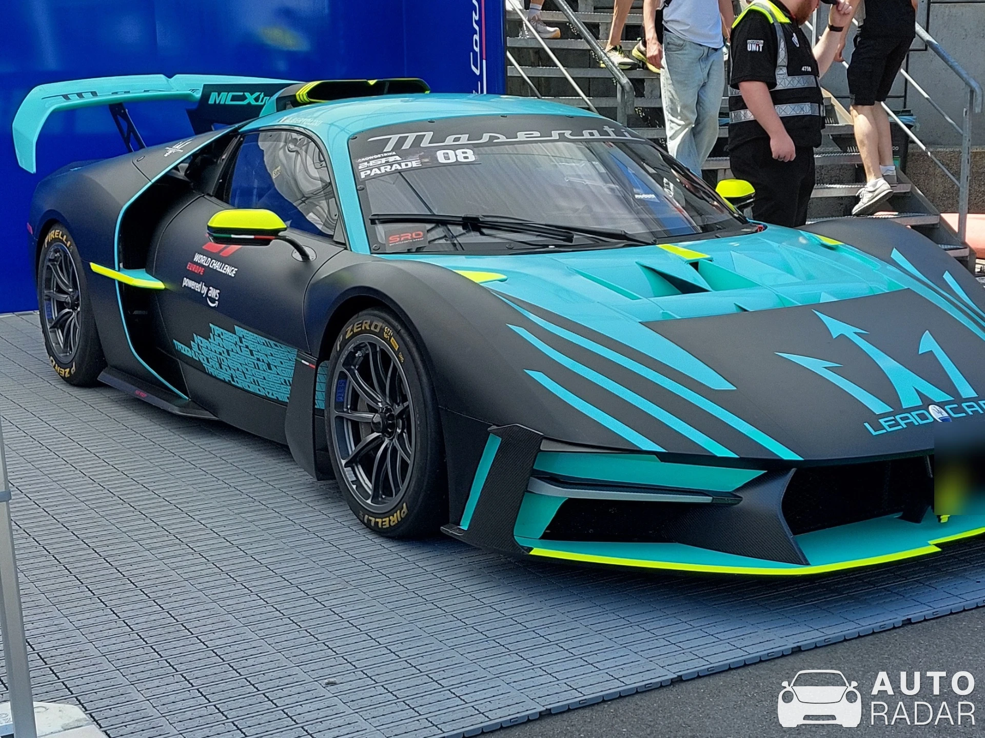 Maserati MCXtrema spotted in Stavelot