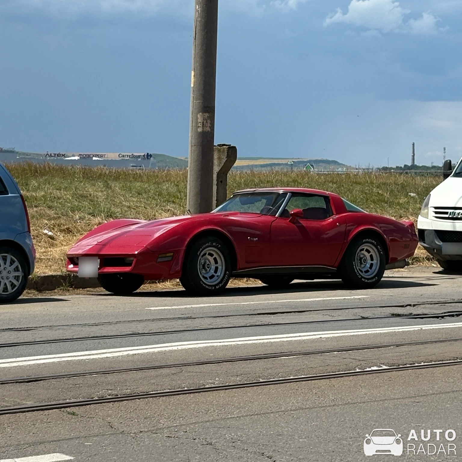 Chevrolet Corvette C3 spotted in Iaşi