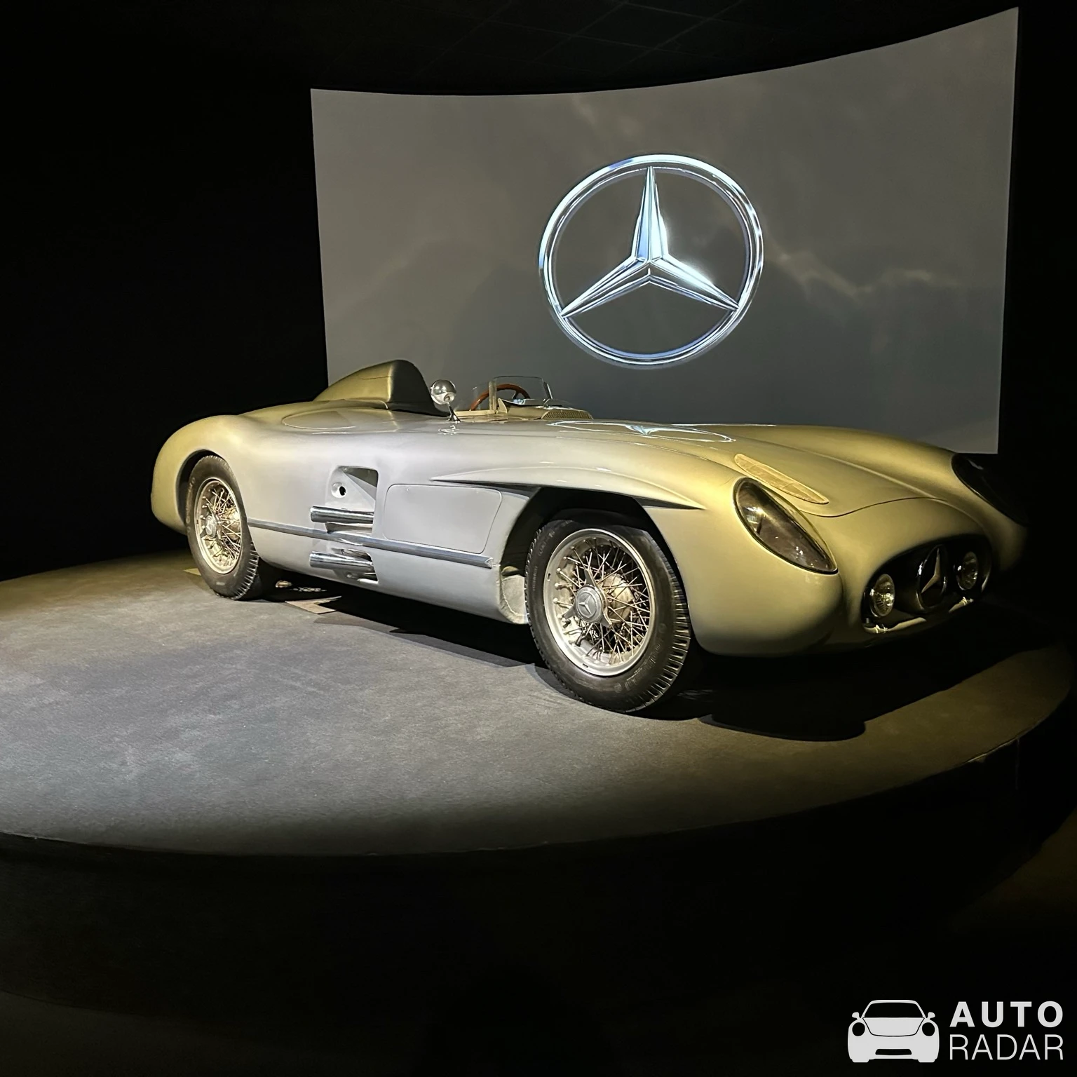 Mercedes-Benz 300SLR Uhlenhaut Coupé spotted in Mülhausen