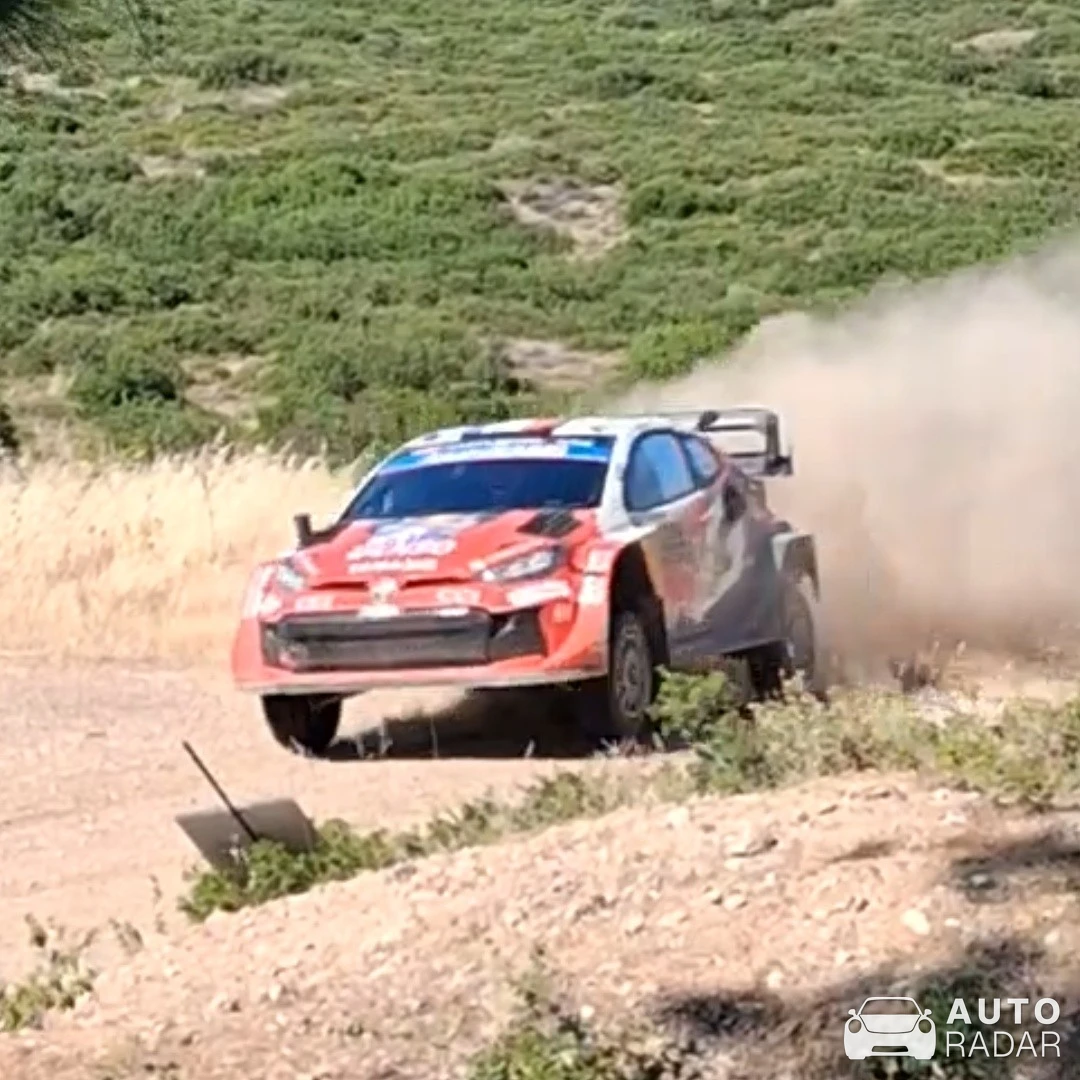 Toyota GR Yaris Rally1 spotted in Neochoraki