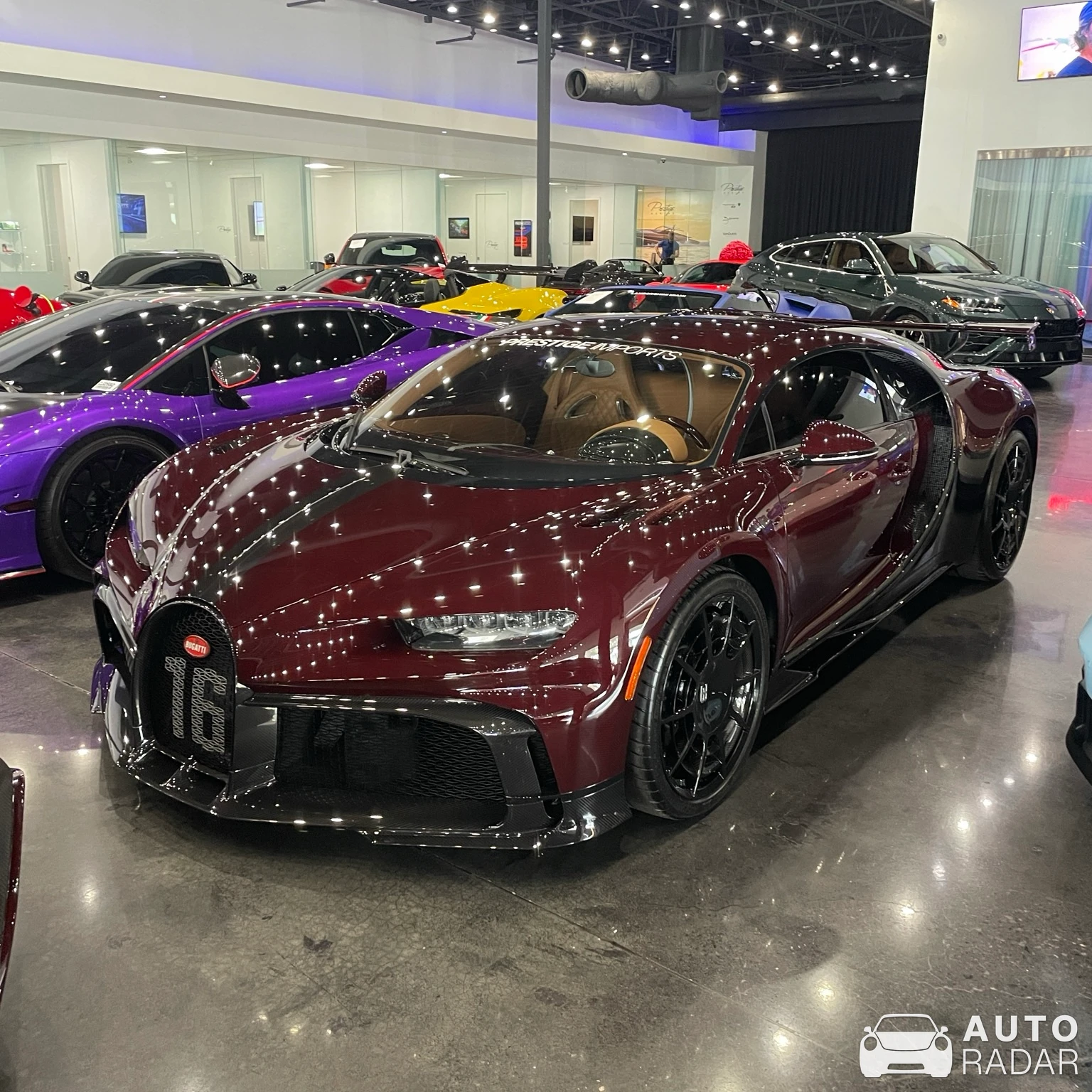 Bugatti Chiron Pur Sport spotted in North Miami