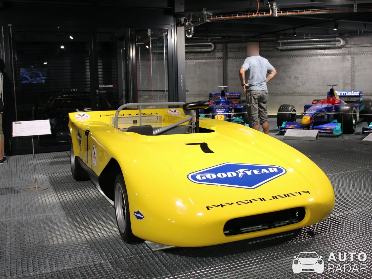 Sauber C12 spotted in Romanshorn
