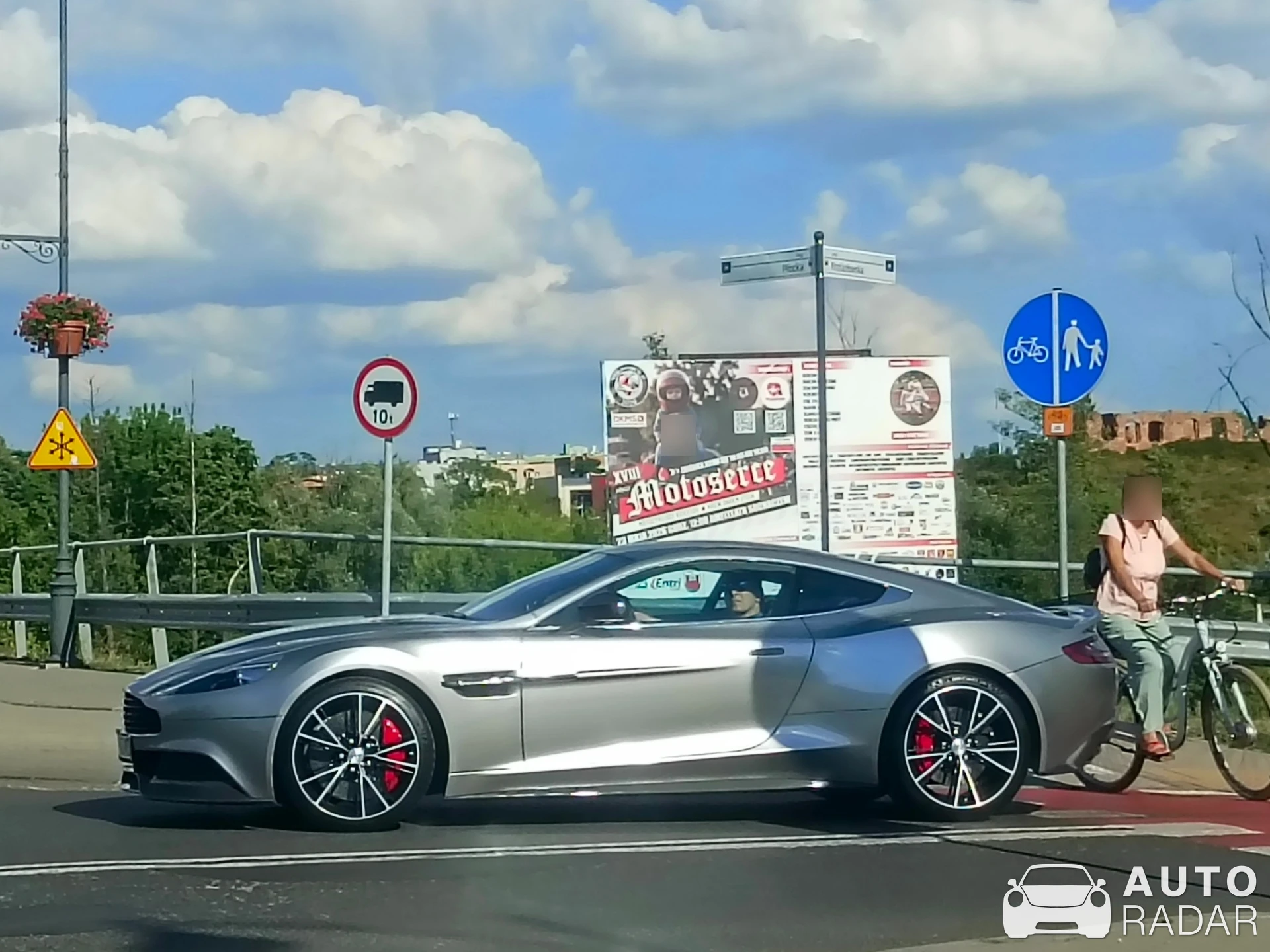 Aston Martin Vanquish spotted in Sochaczew