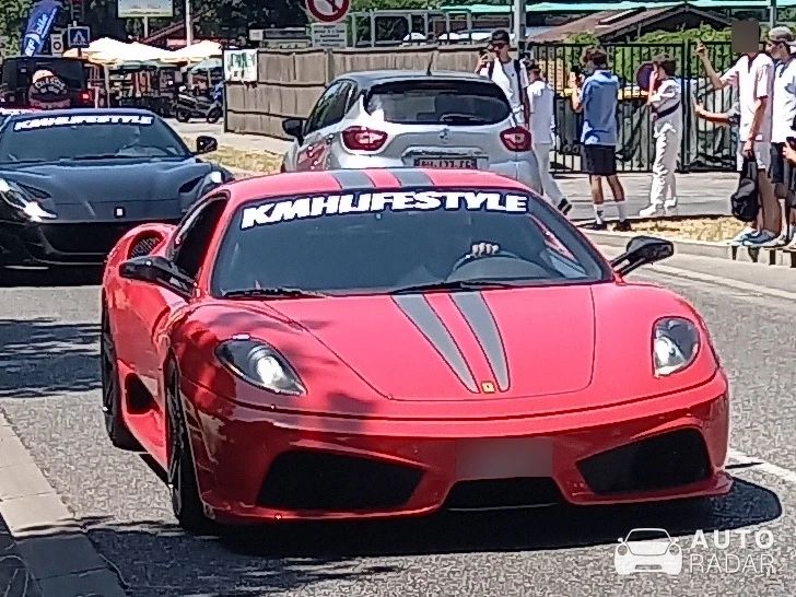 Ferrari F430 Scuderia spotted in Annecy