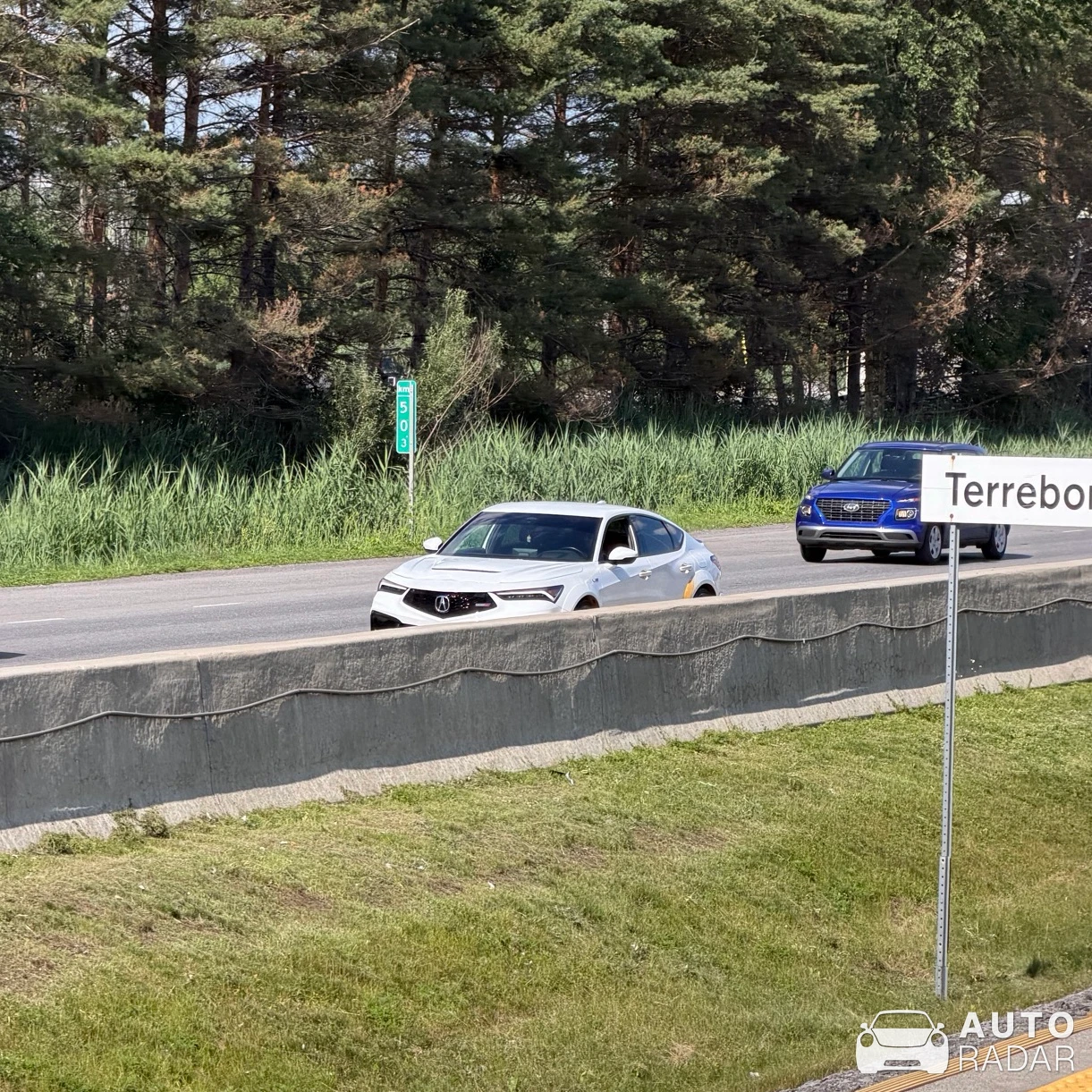Acura Integra spotted in Terrebonne