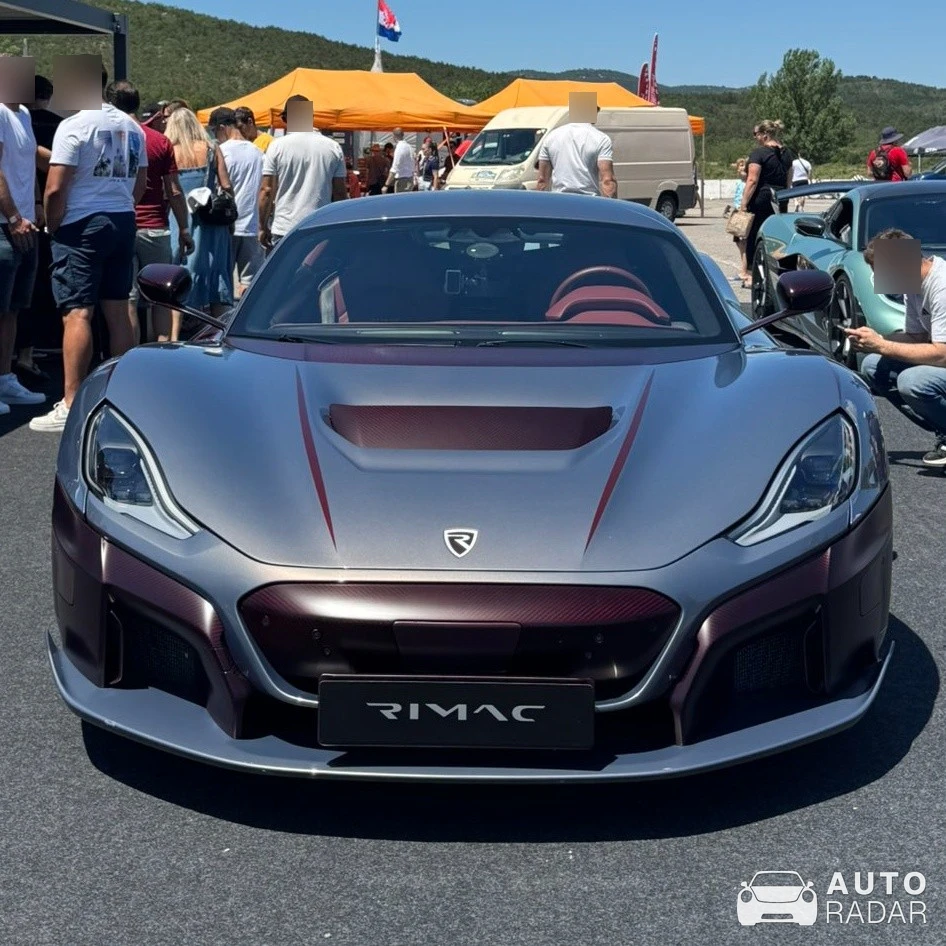 Rimac Nevera spotted in Grobnik