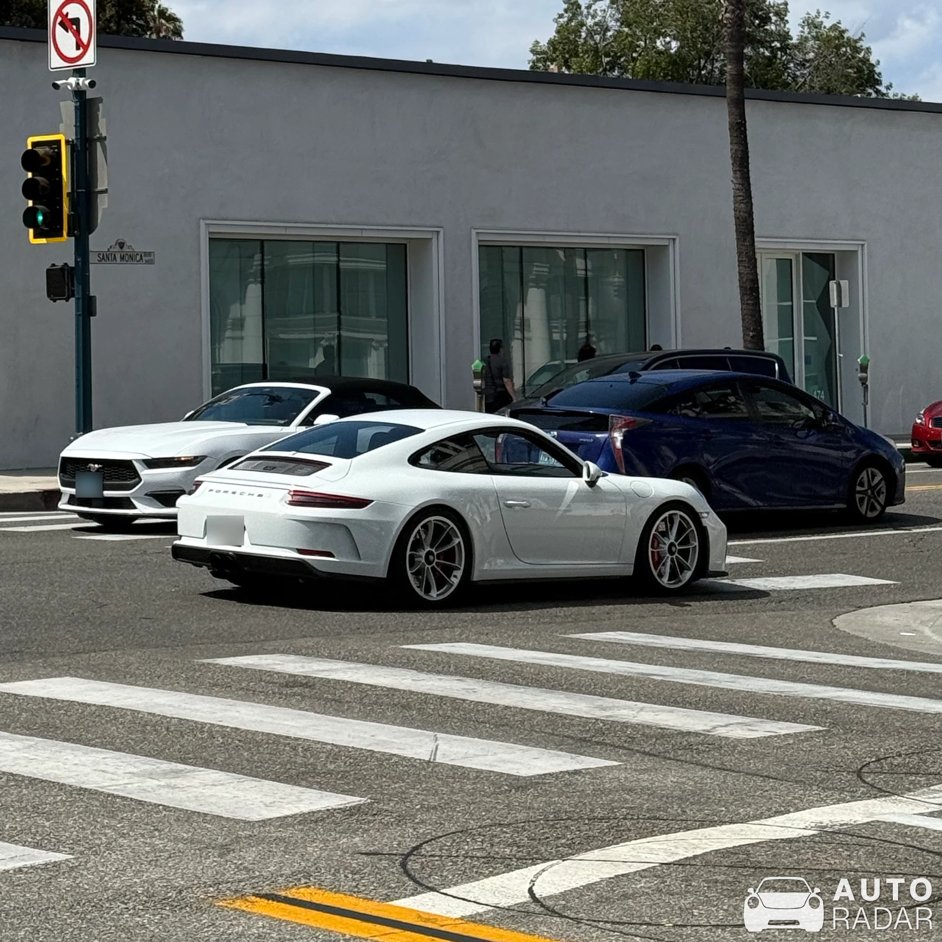 Porsche 991 GT3 Touring spotted in Beverly Hills