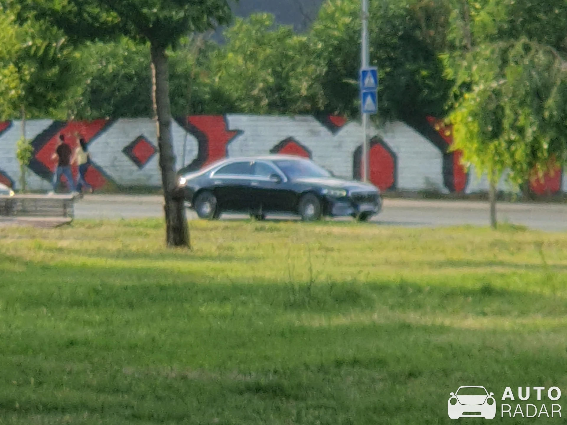 Mercedes-Benz S-Klasse W223 spotted in Skopje