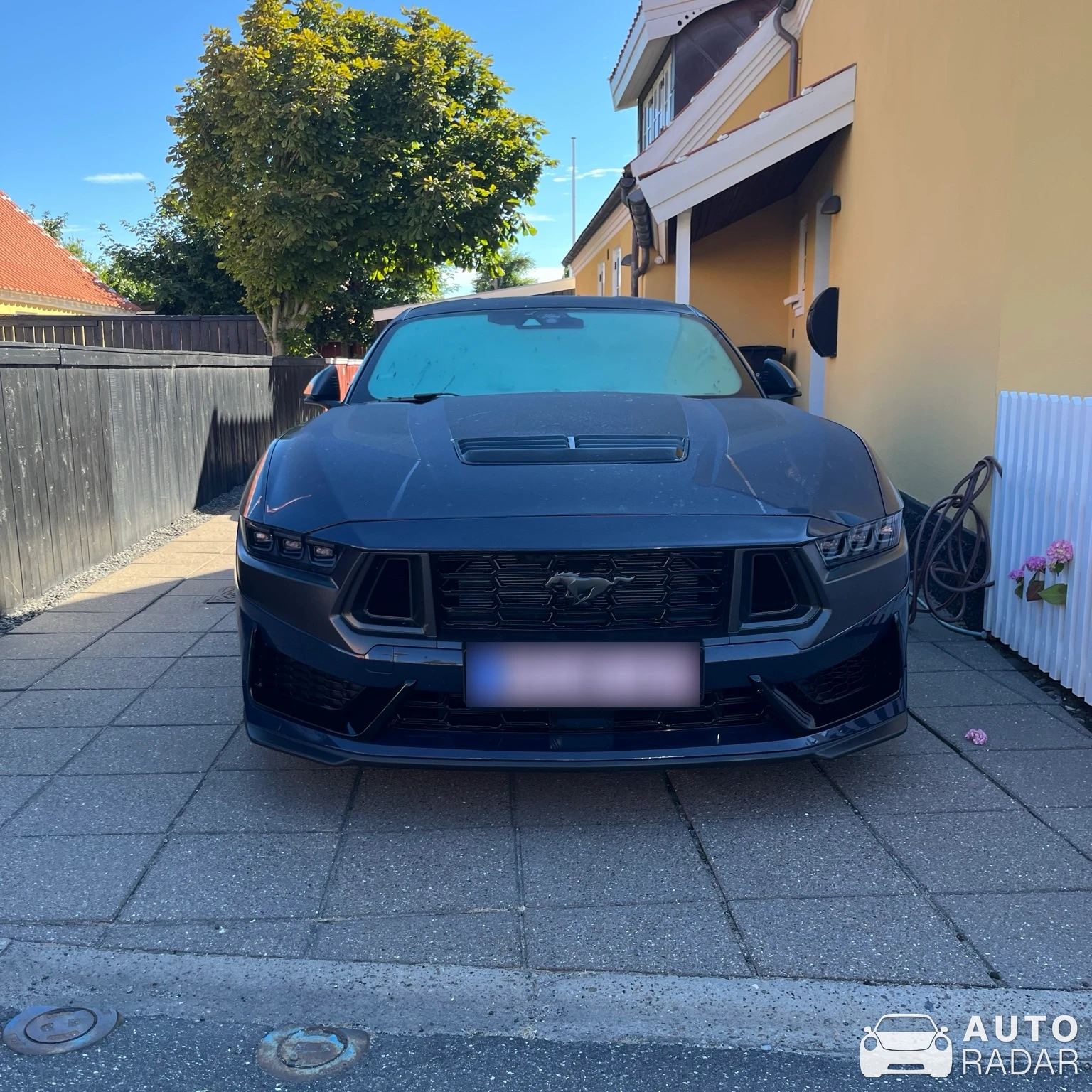 Ford Mustang Dark Horse S650 spotted in Skagen