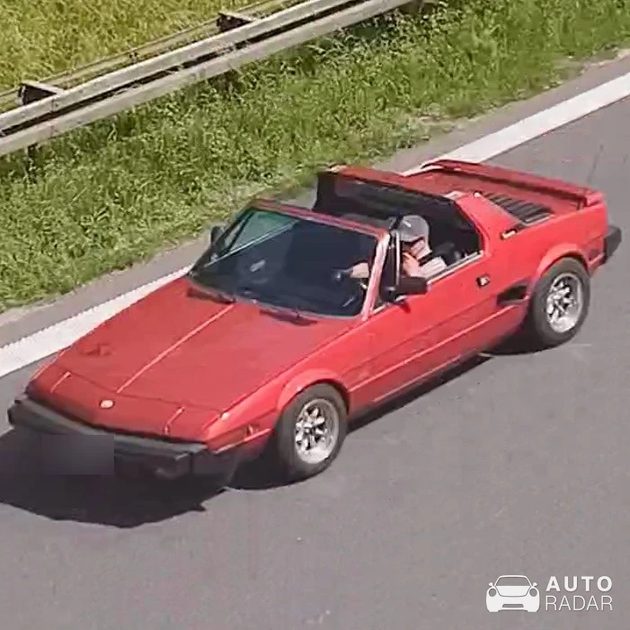 Fiat X1/9 spotted in Weingarten