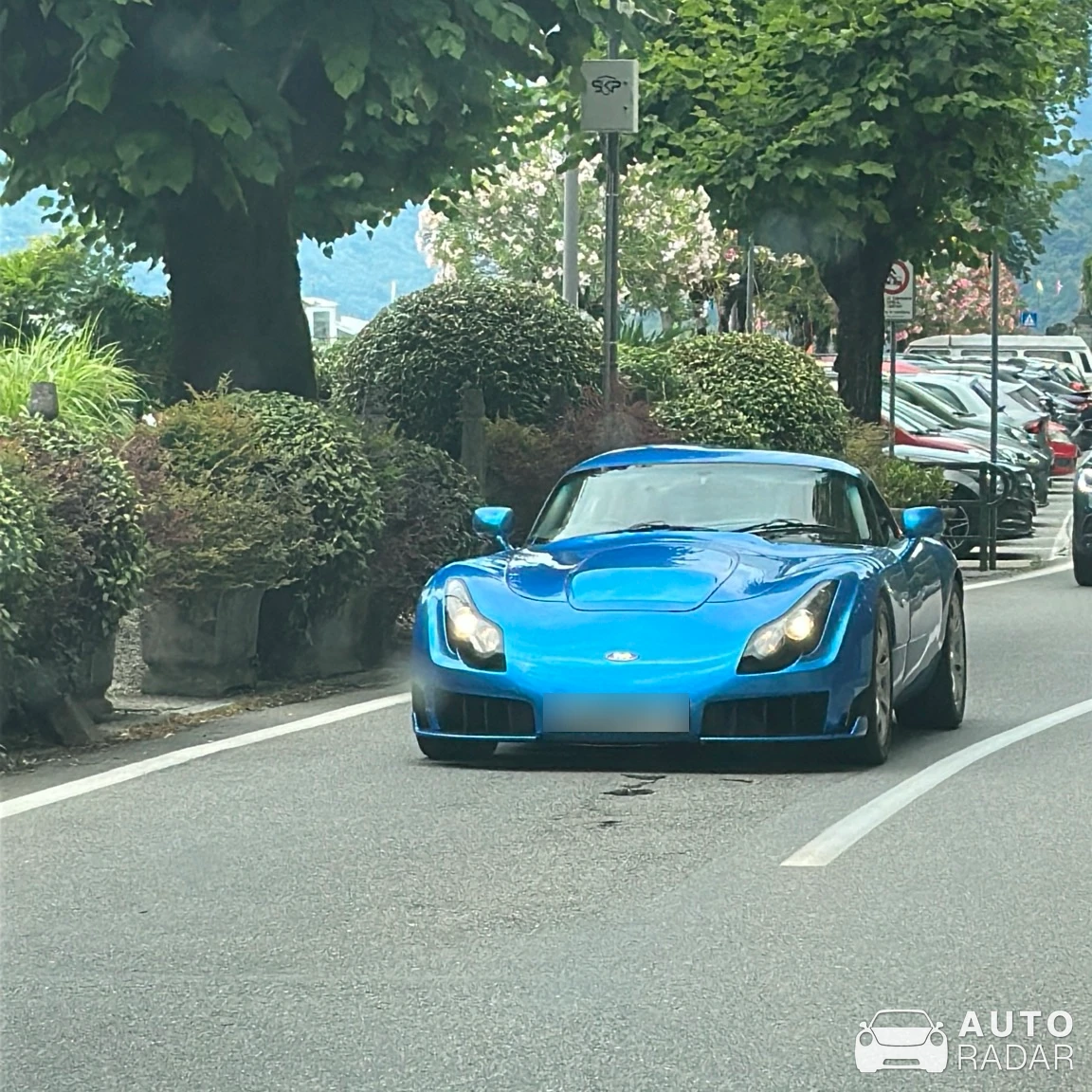 TVR Sagaris spotted in Griante