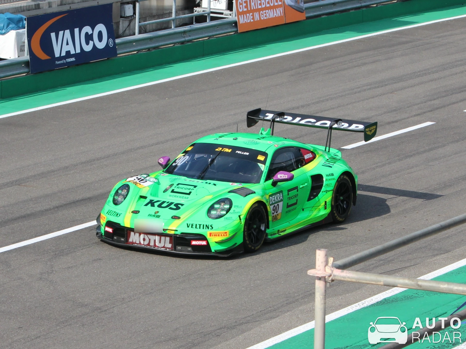 Porsche 992 GT3 R spotted in Schipkau