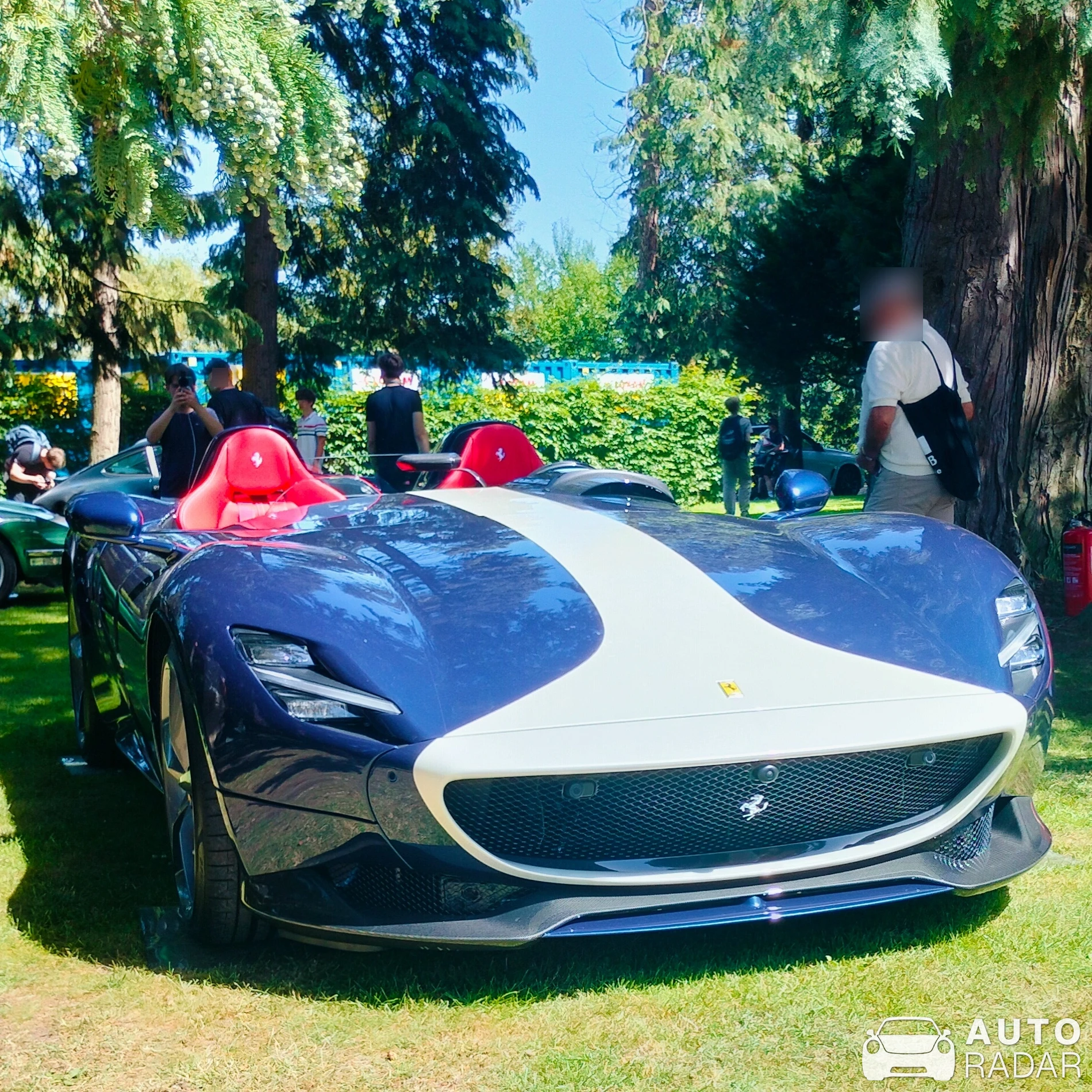 Ferrari Monza spotted in Båstad