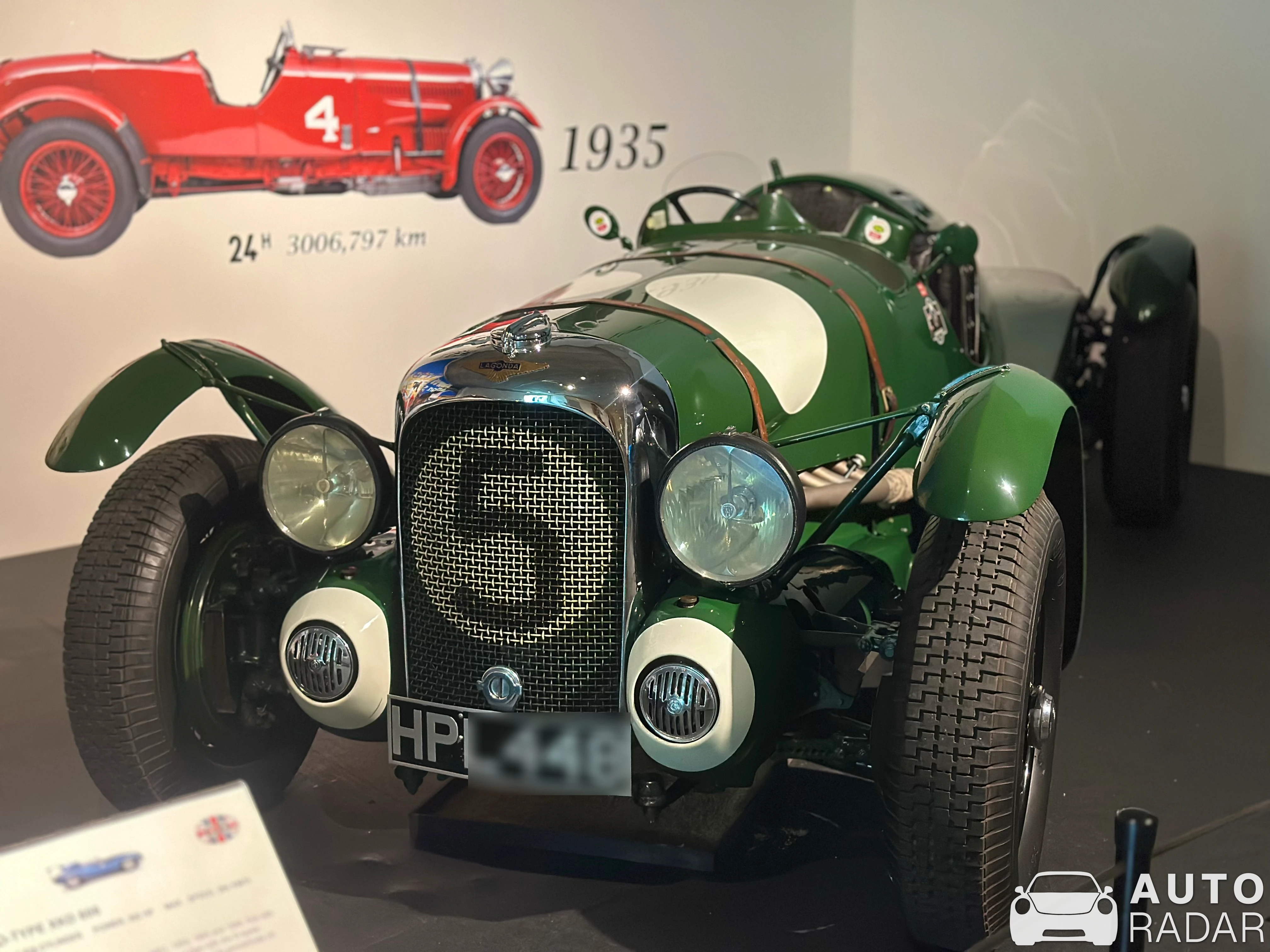 Lagonda V12 Le Mans spotted in The Hague