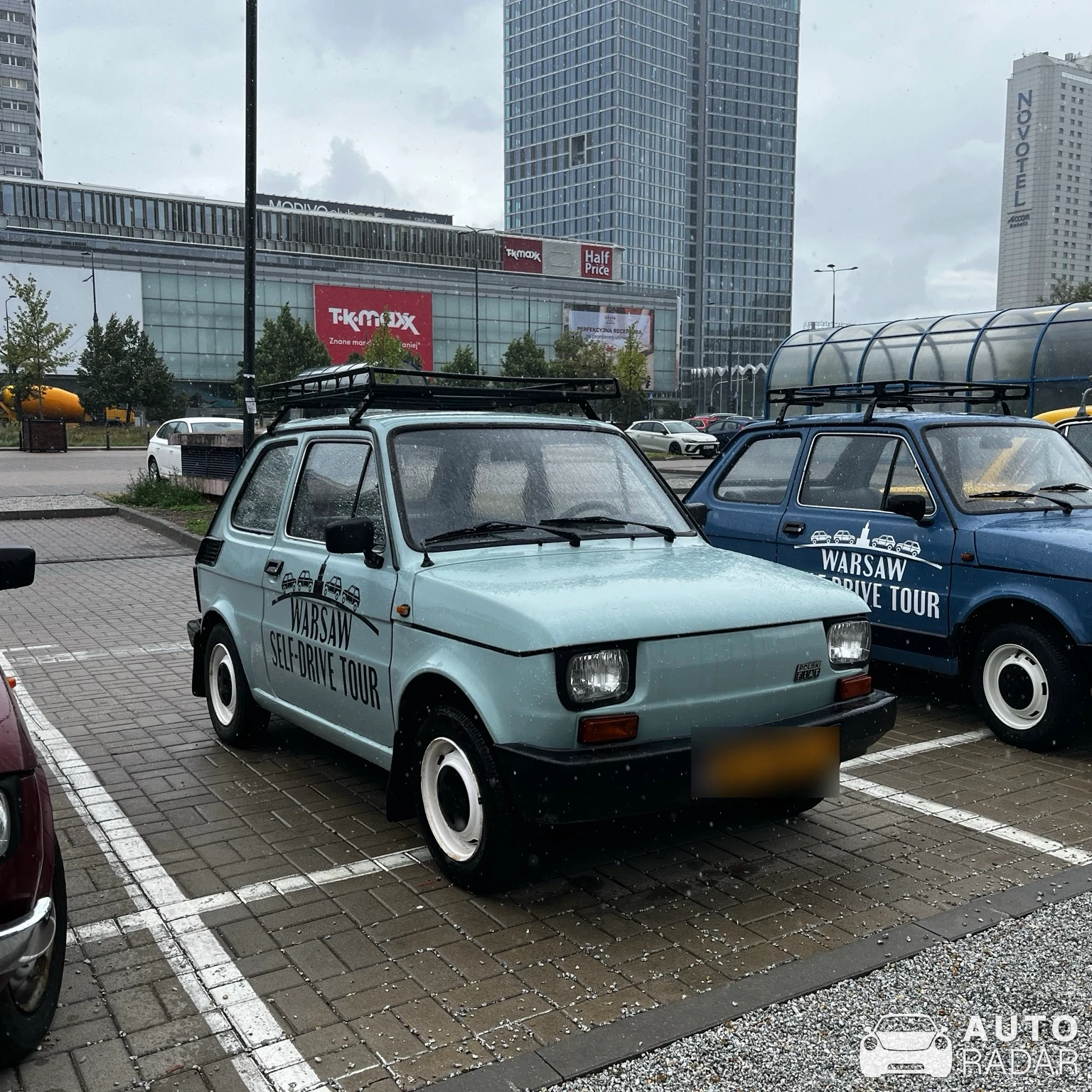 Fiat 126 spotted in Warszawa