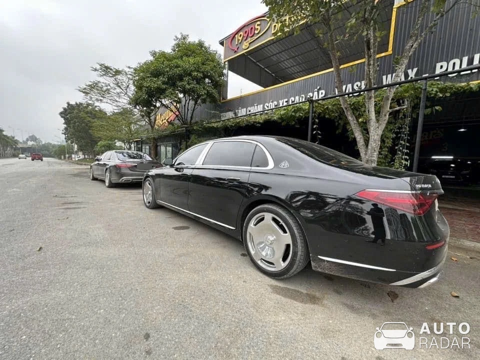 Mercedes-Maybach S 450 spotted in Vĩnh Phúc