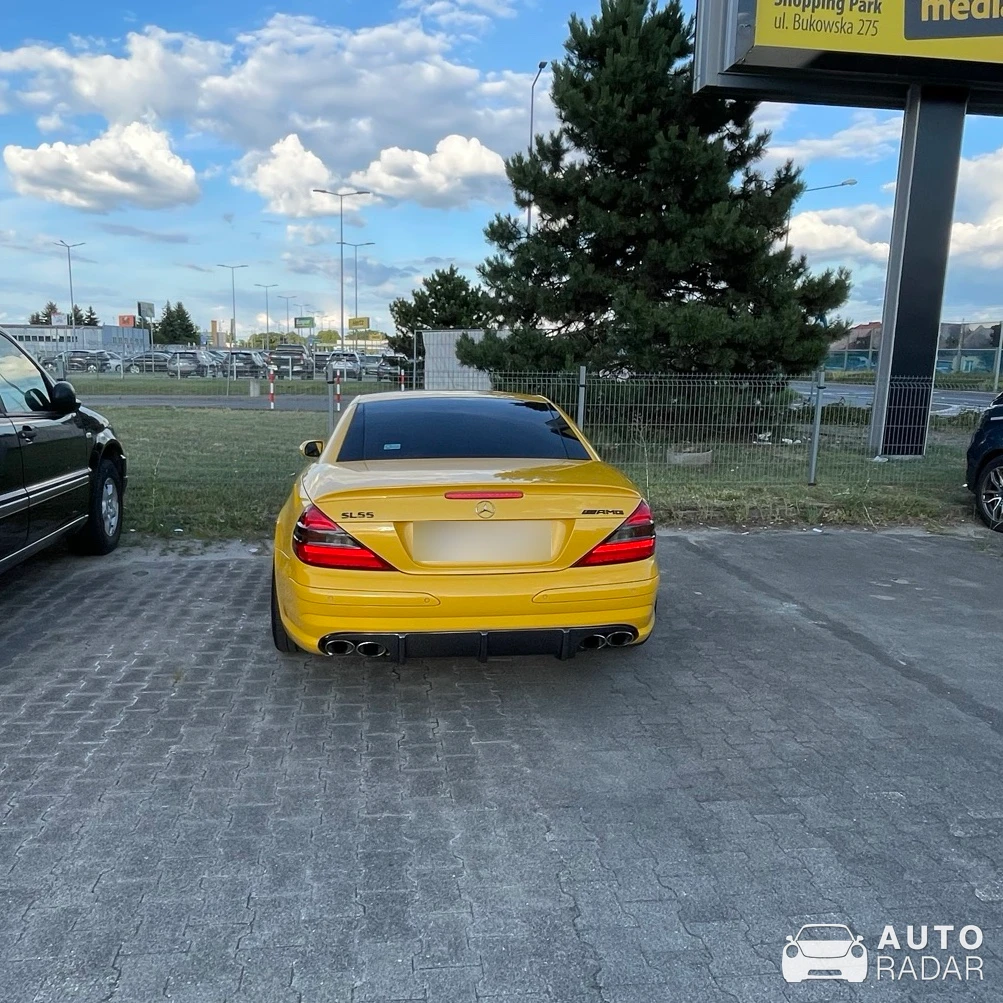 Mercedes-Benz SL-Klasse spotted in Poznań