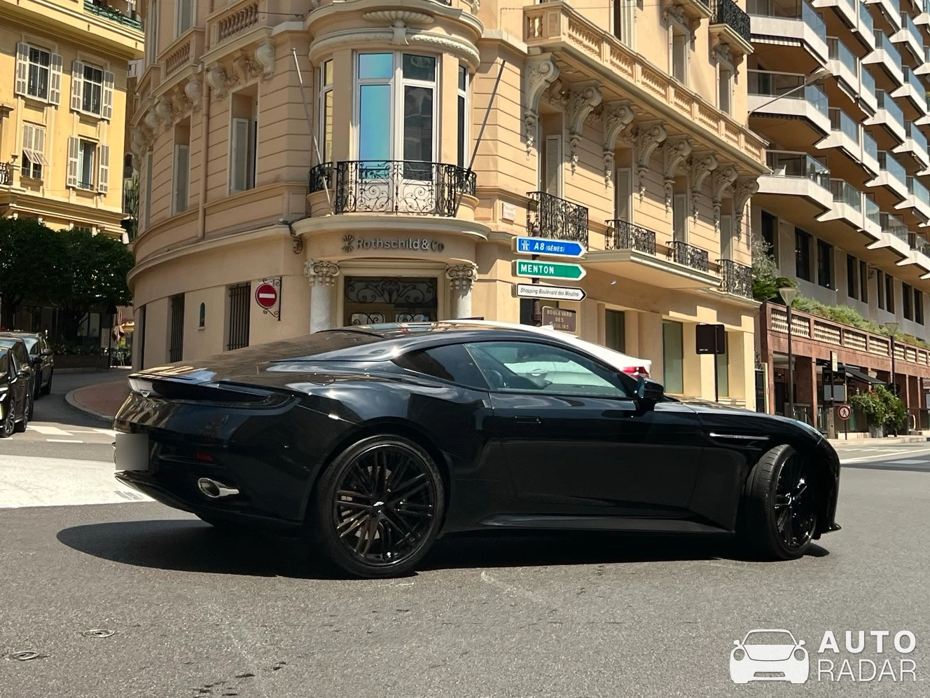 Aston Martin DB11 spotted in Beausoleil