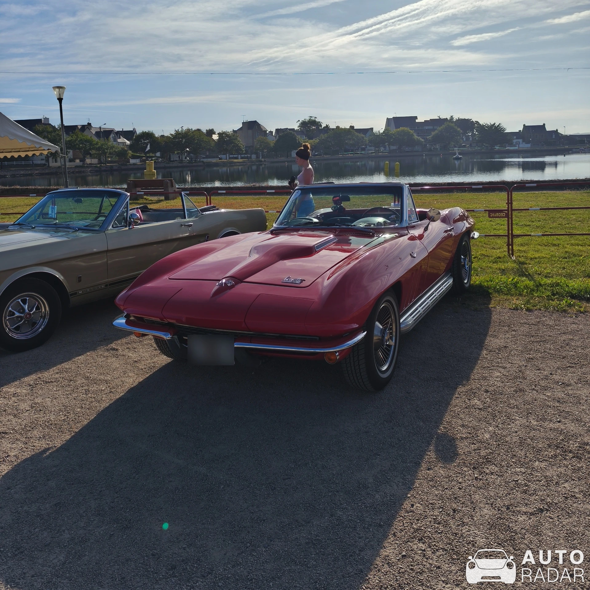 Chevrolet Corvette C2 Stingray Convertible spotted in Perros-Guirec