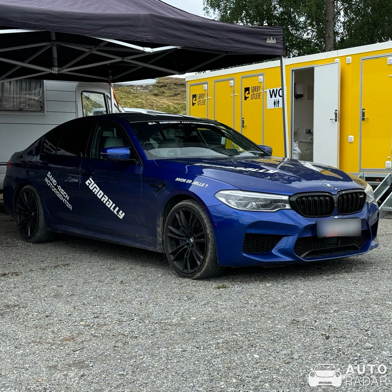 BMW M5 F90 spotted in Rakkestad