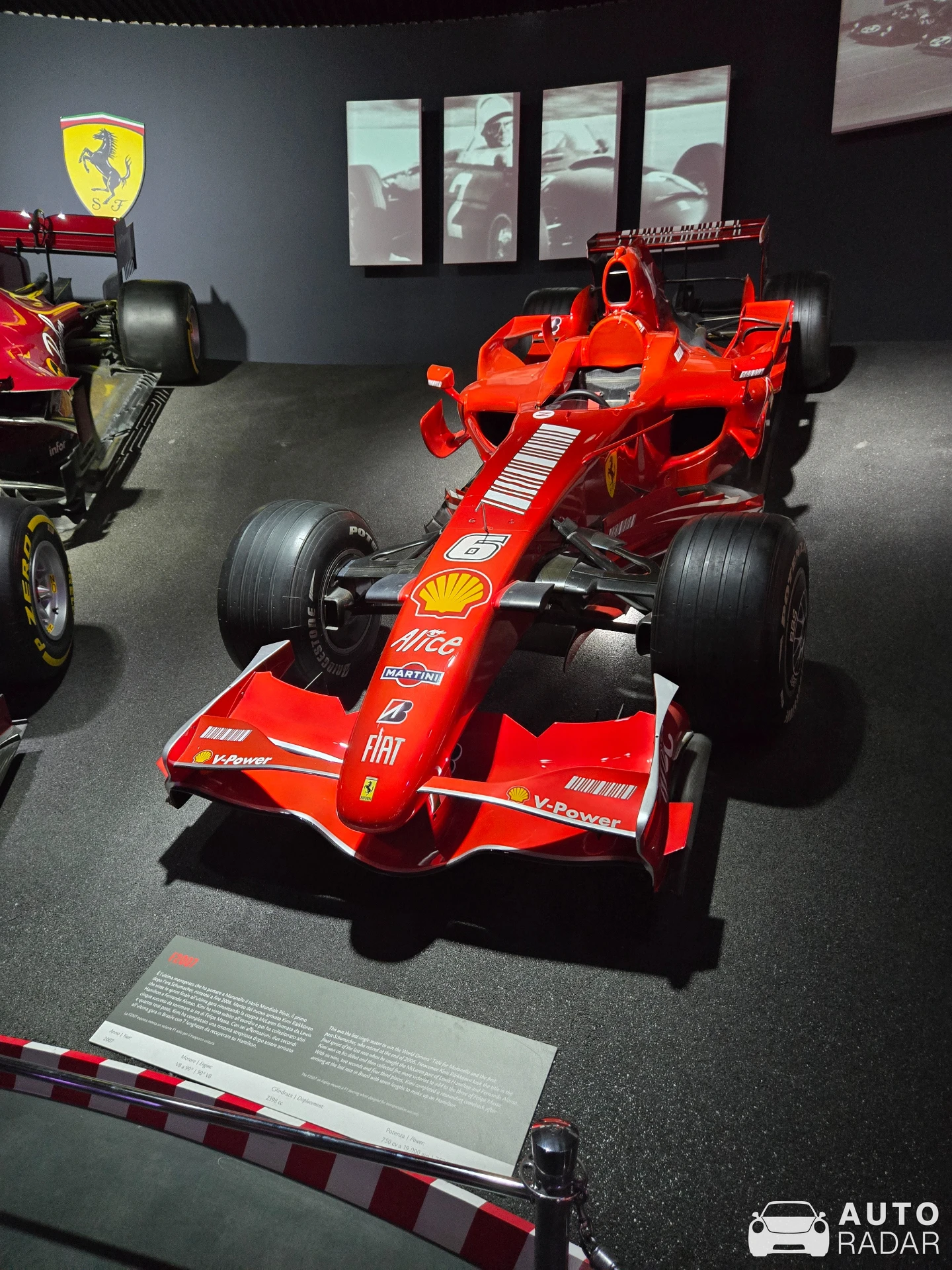 Ferrari F2007 spotted in Maranello