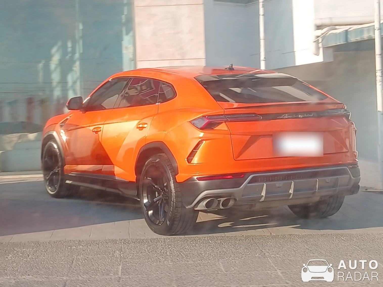 Lamborghini Urus spotted in Vari