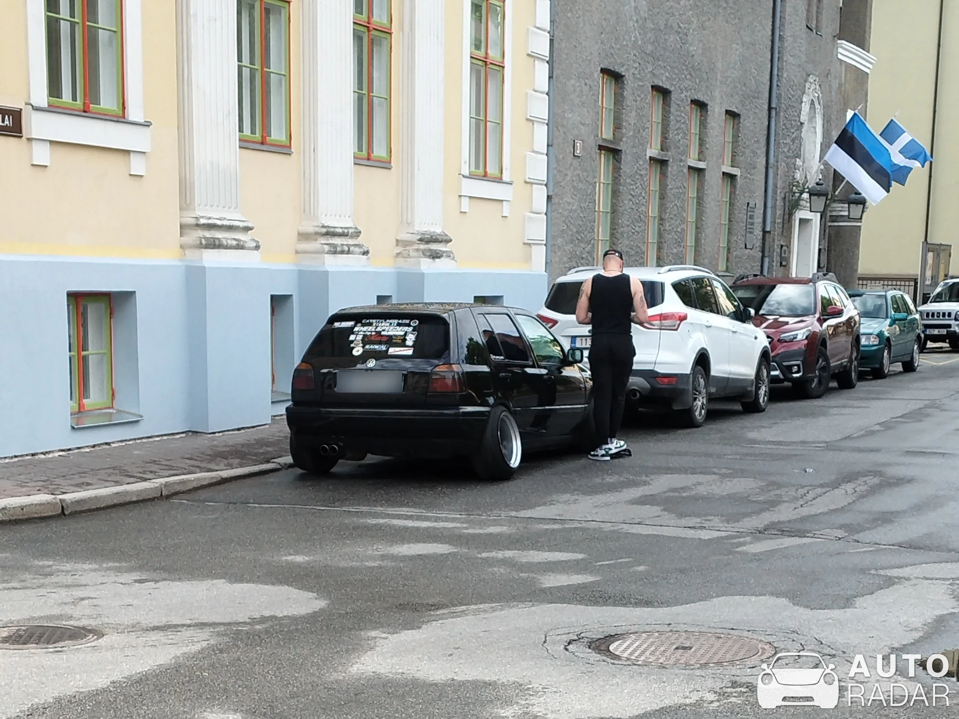 Volkswagen Golf VR6 spotted in Papsaare