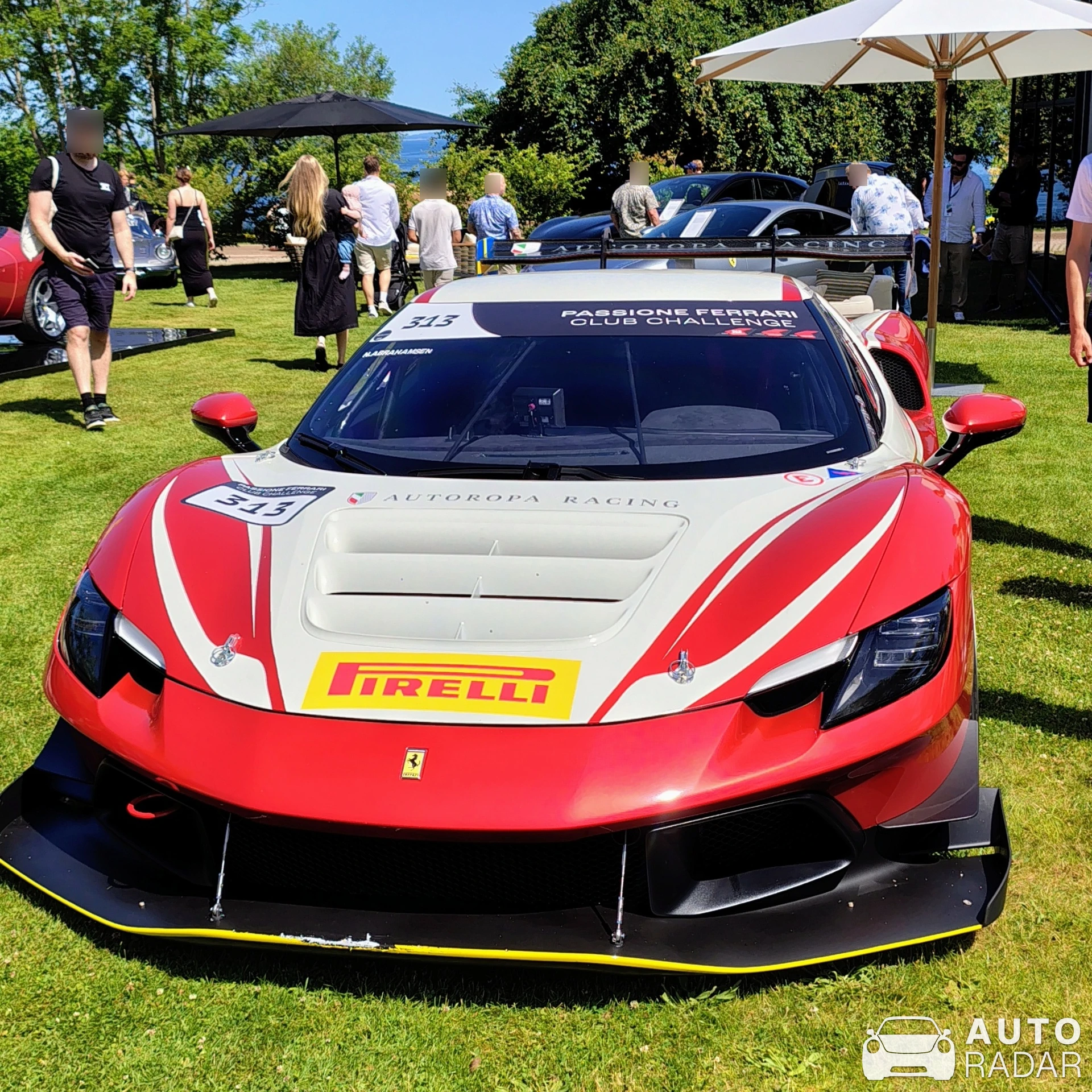 Ferrari 296 Challenge spotted in Båstad