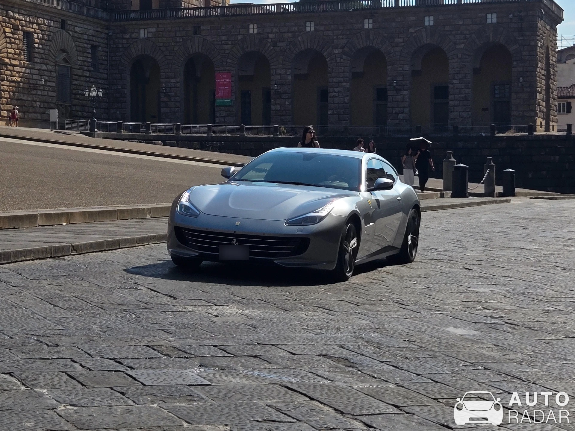 Ferrari GTC4Lusso spotted in Florence