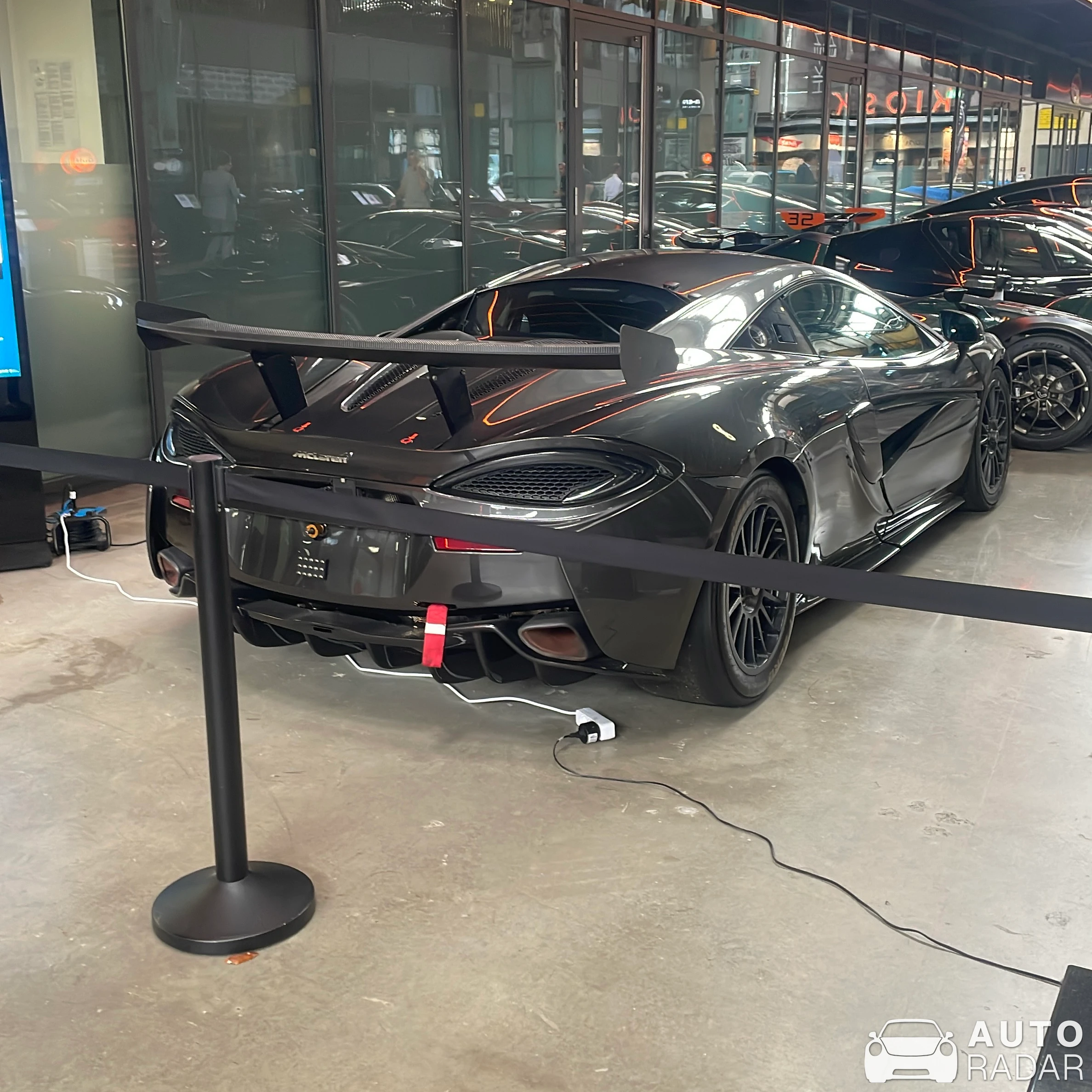 McLaren 570S GT4 spotted in Munich