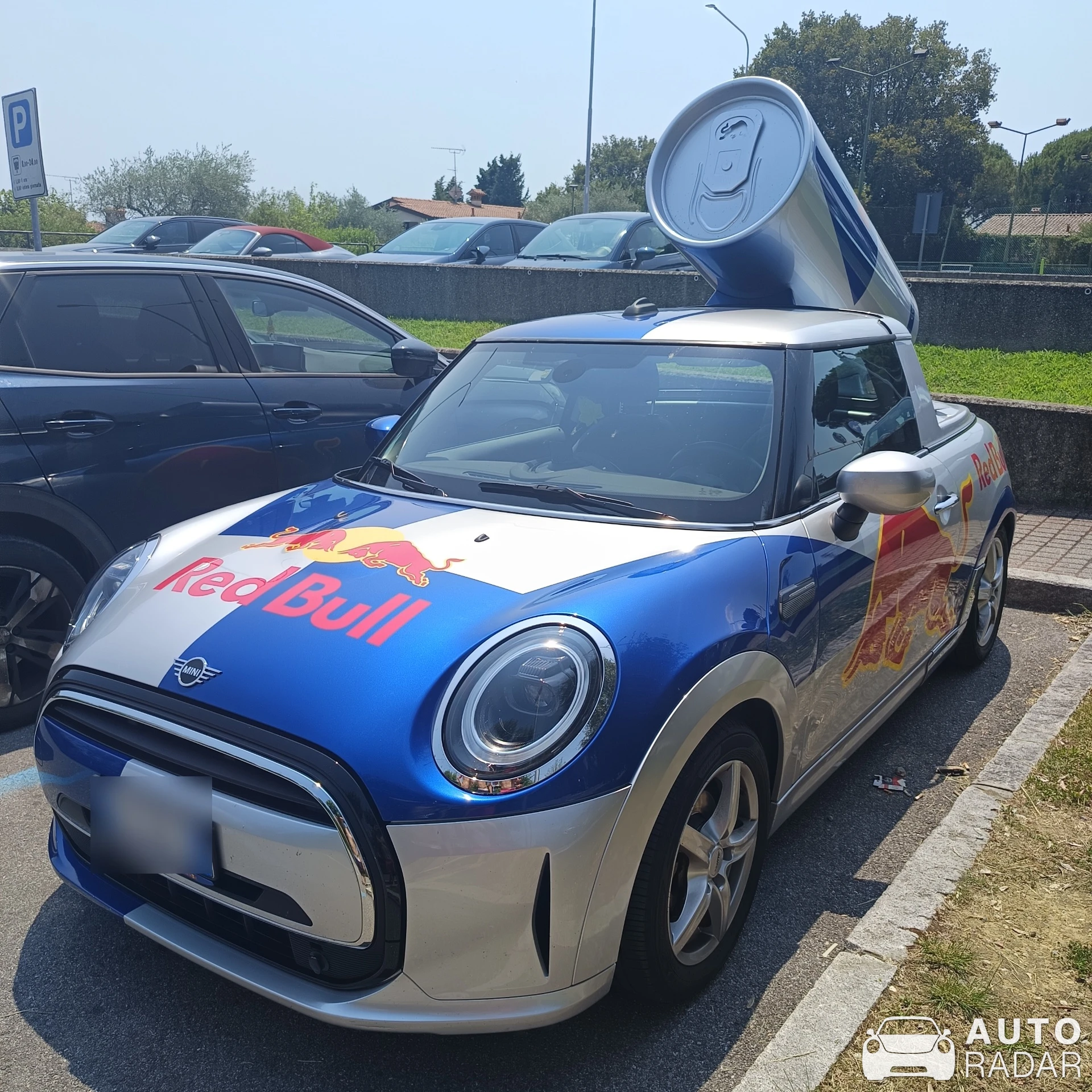 Mini Cooper Red Bull spotted in Moniga del Garda