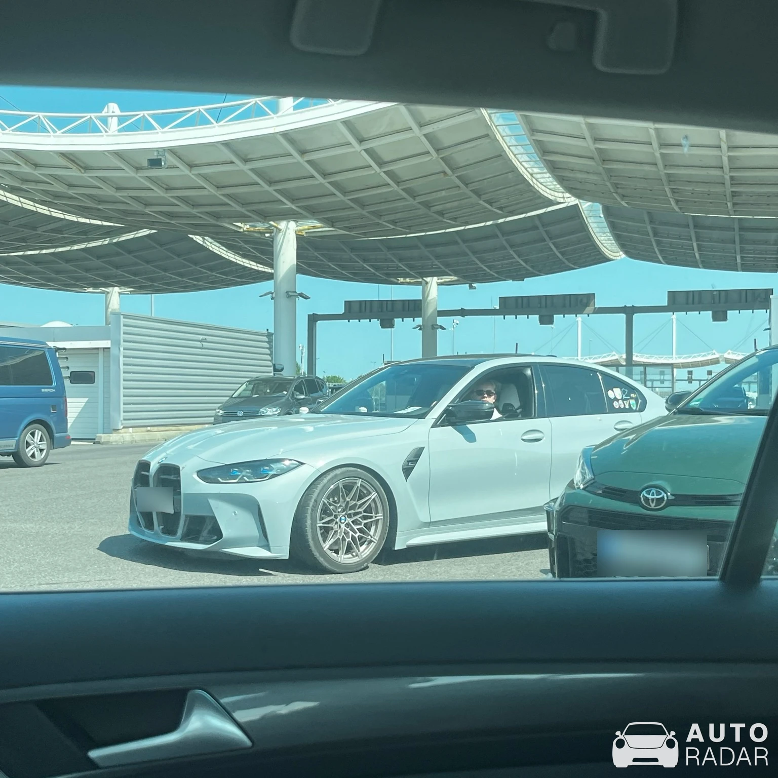 BMW M3 G80 Sedan Competition spotted in Marck