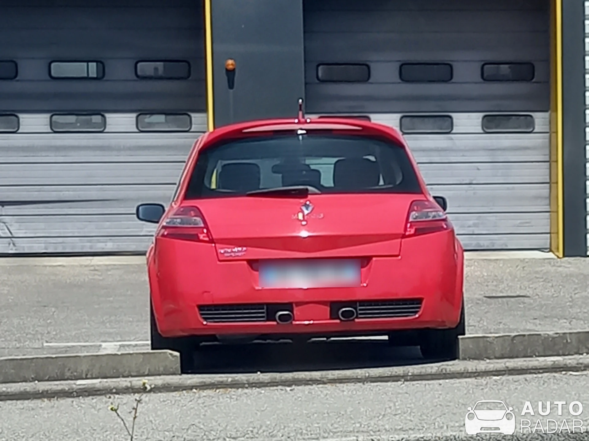 Renault Mégane IV RS spotted in Annecy