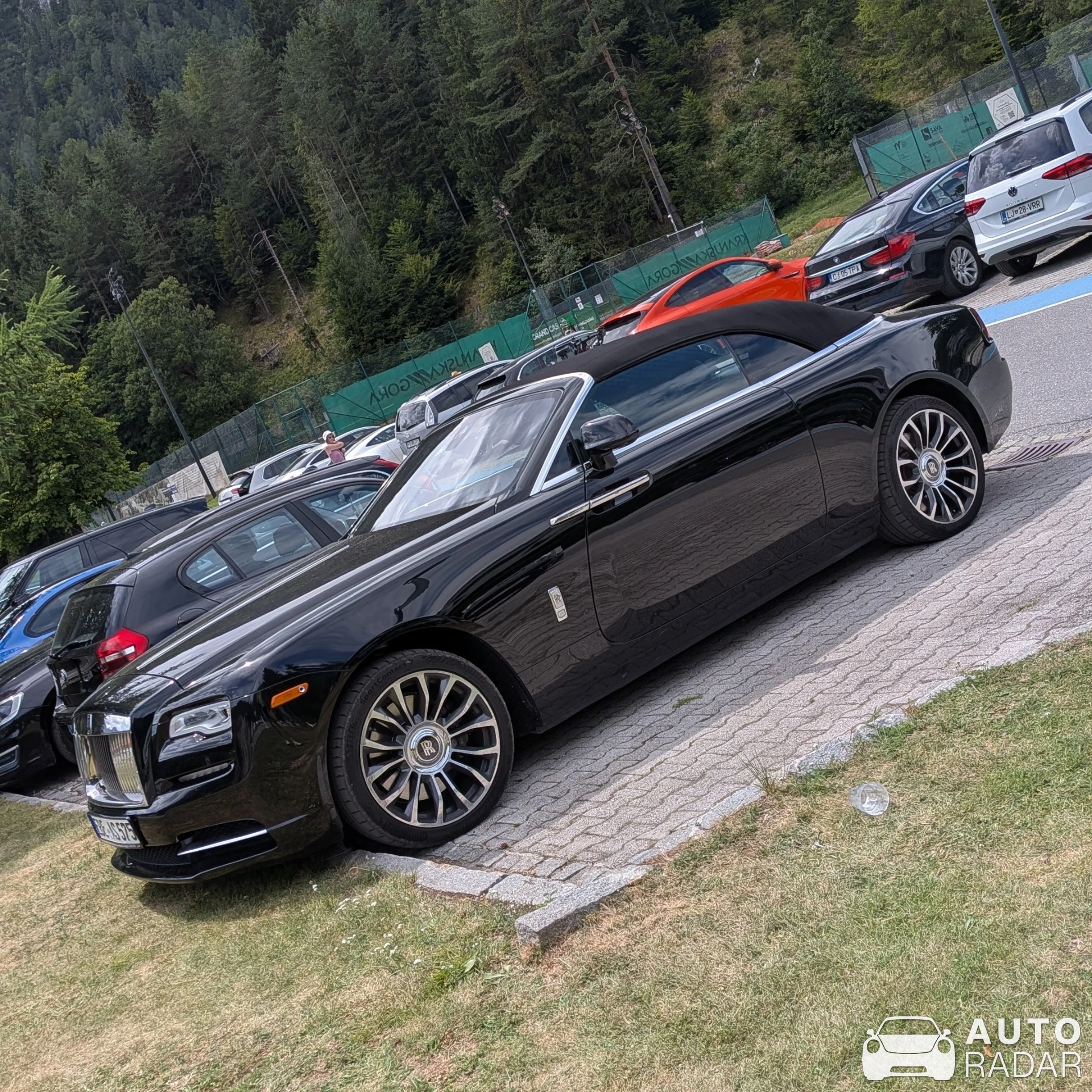 Rolls-Royce Dawn spotted in Kranjska Gora