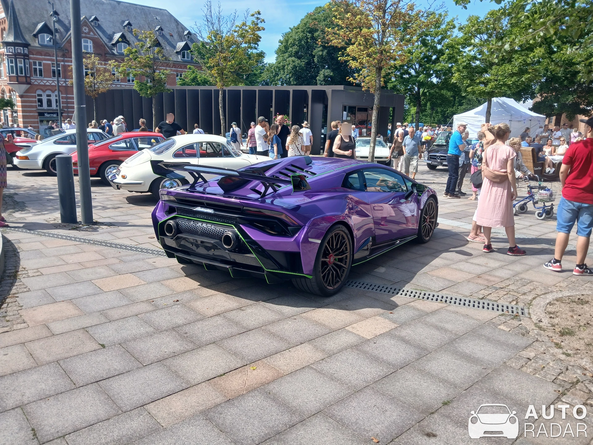 Lamborghini Huracán LP640-2 STO spotted in Ringsted