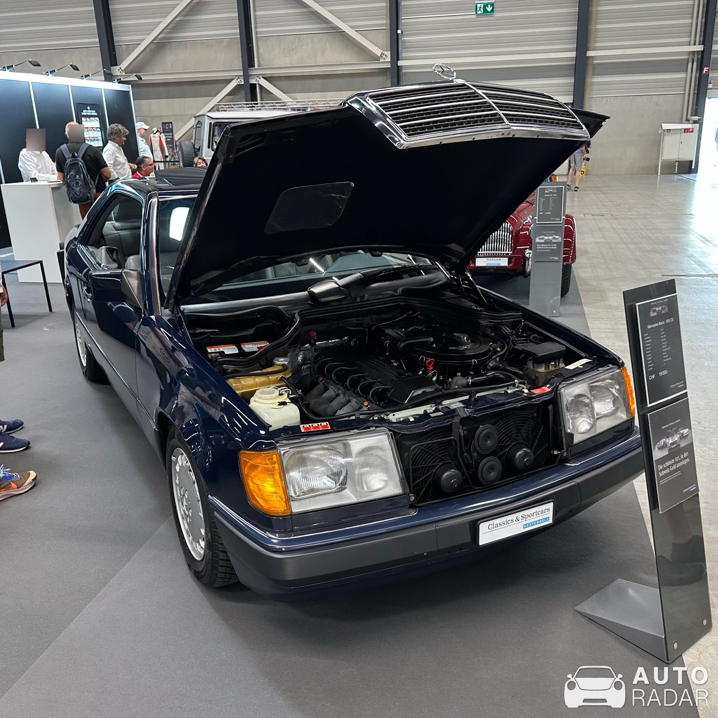 Mercedes-Benz 300CE spotted in Luzern