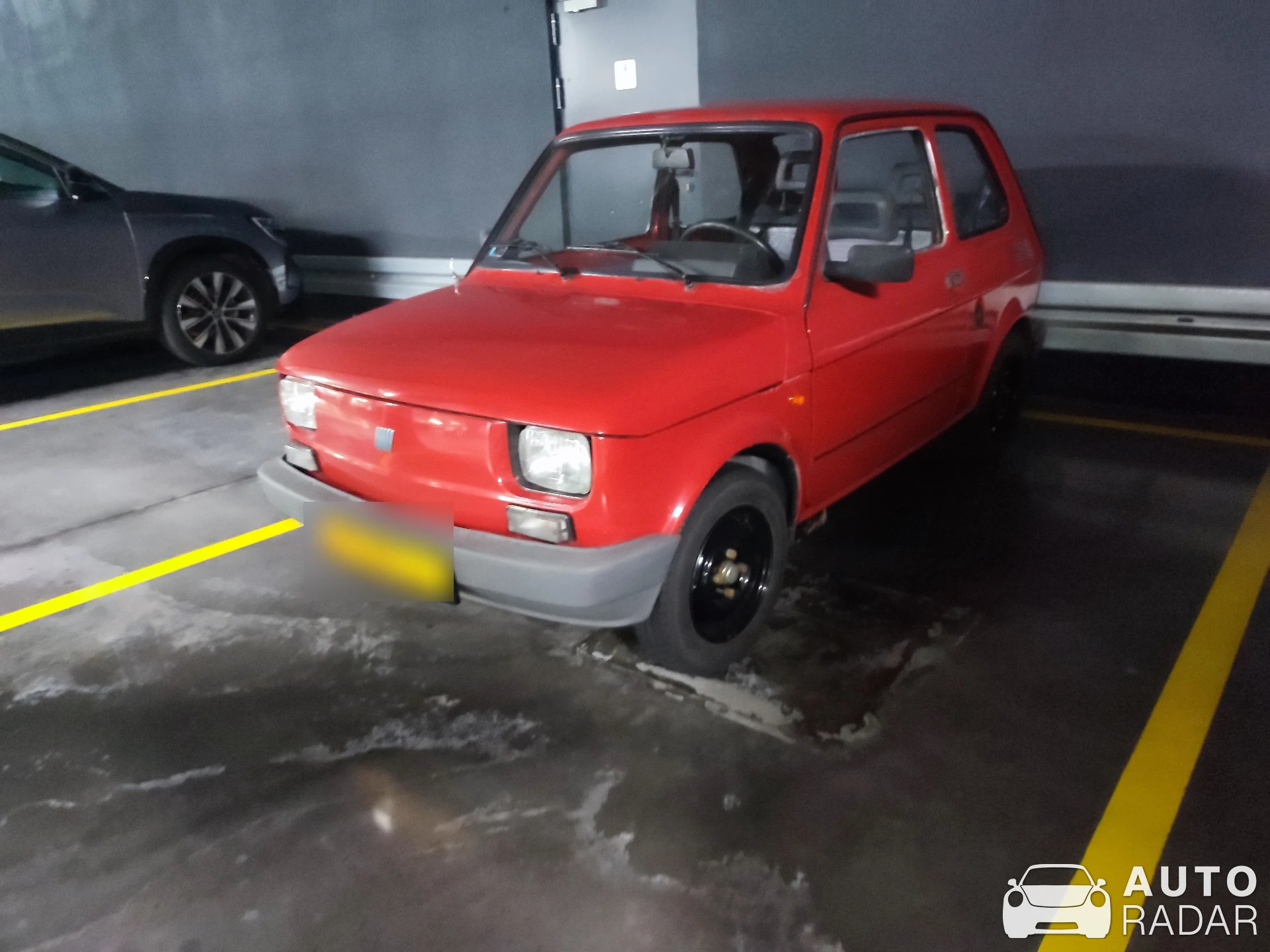 Polski Fiat 126p spotted in Olsztyn, Poland
