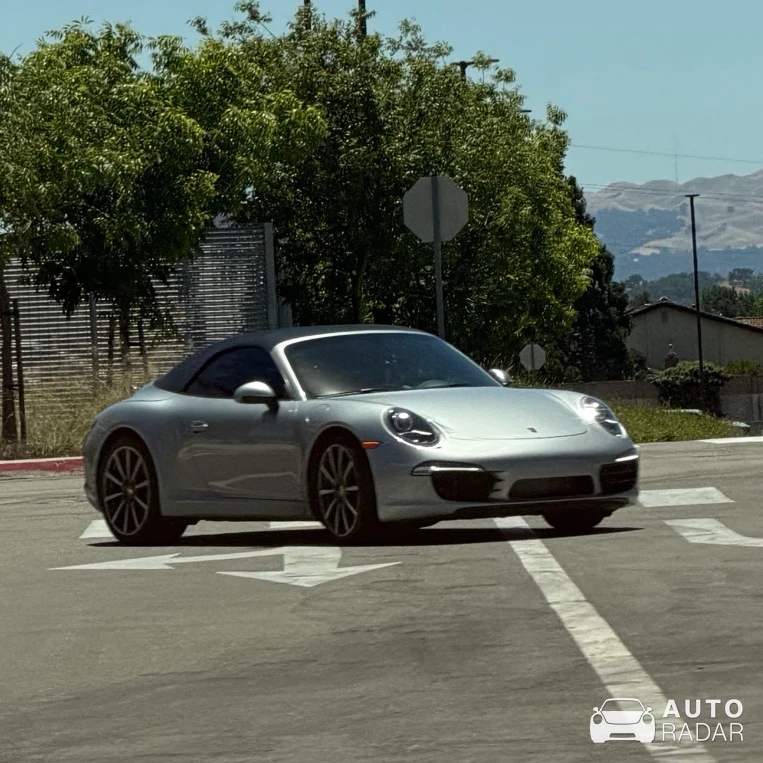 Porsche 991 Carrera Cabriolet MkI spotted in Livermore