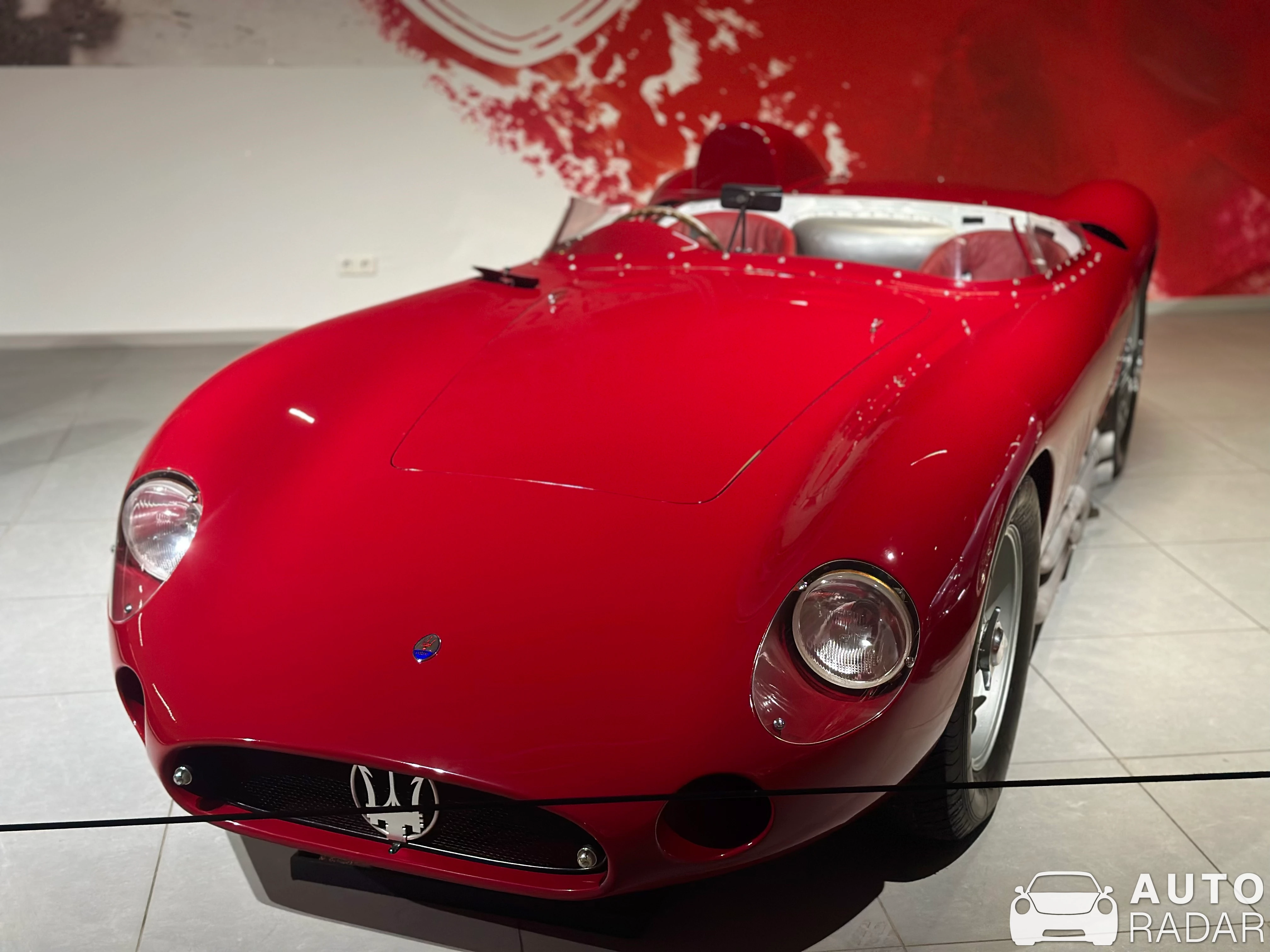 Maserati 300S spotted in The Hague