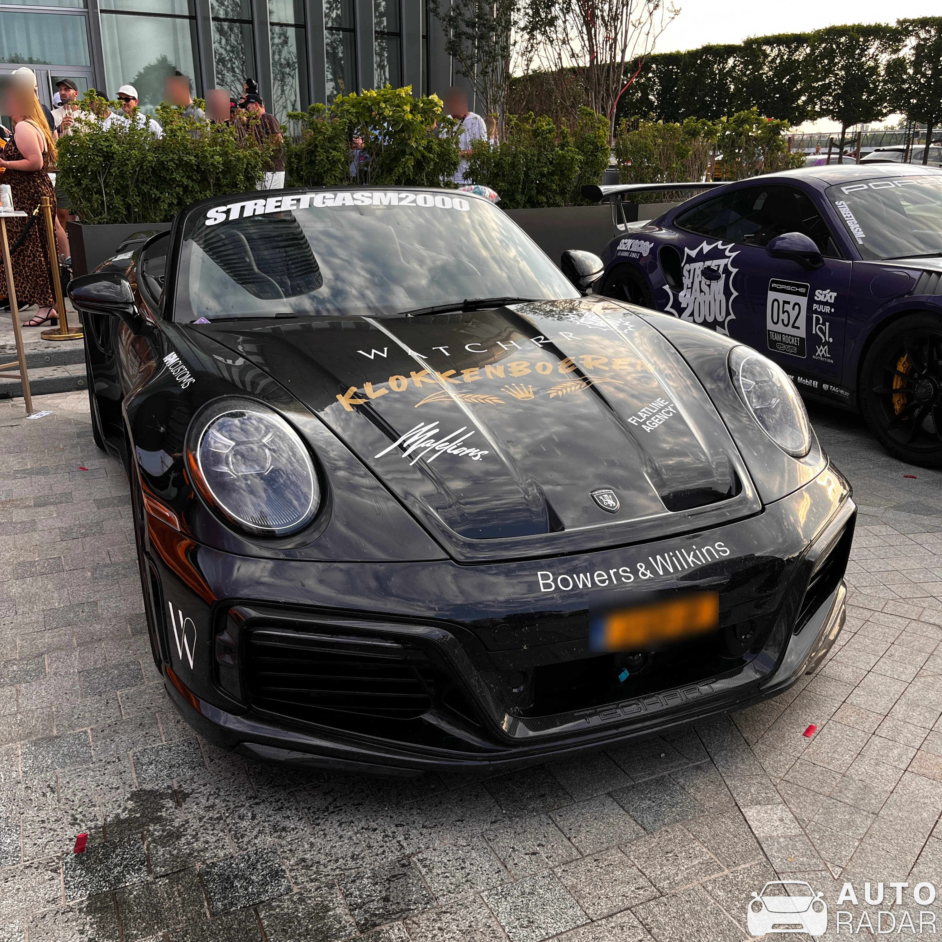 Porsche 991 Turbo S Cabriolet TechArt spotted in Belgrade