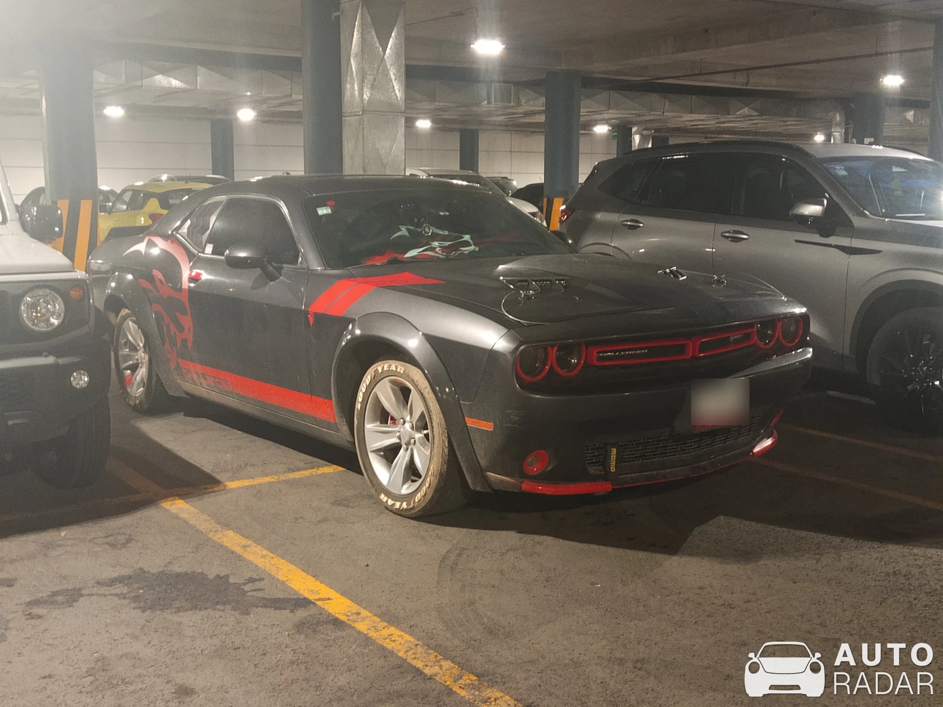 Dodge Challenger SRT Hellcat Redeye Widebody spotted in Mexico City