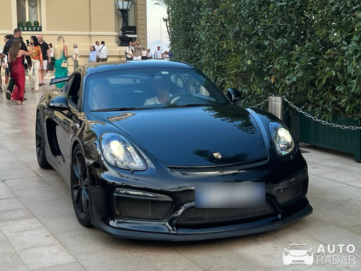 Porsche 981 Cayman GT4 spotted in Monaco