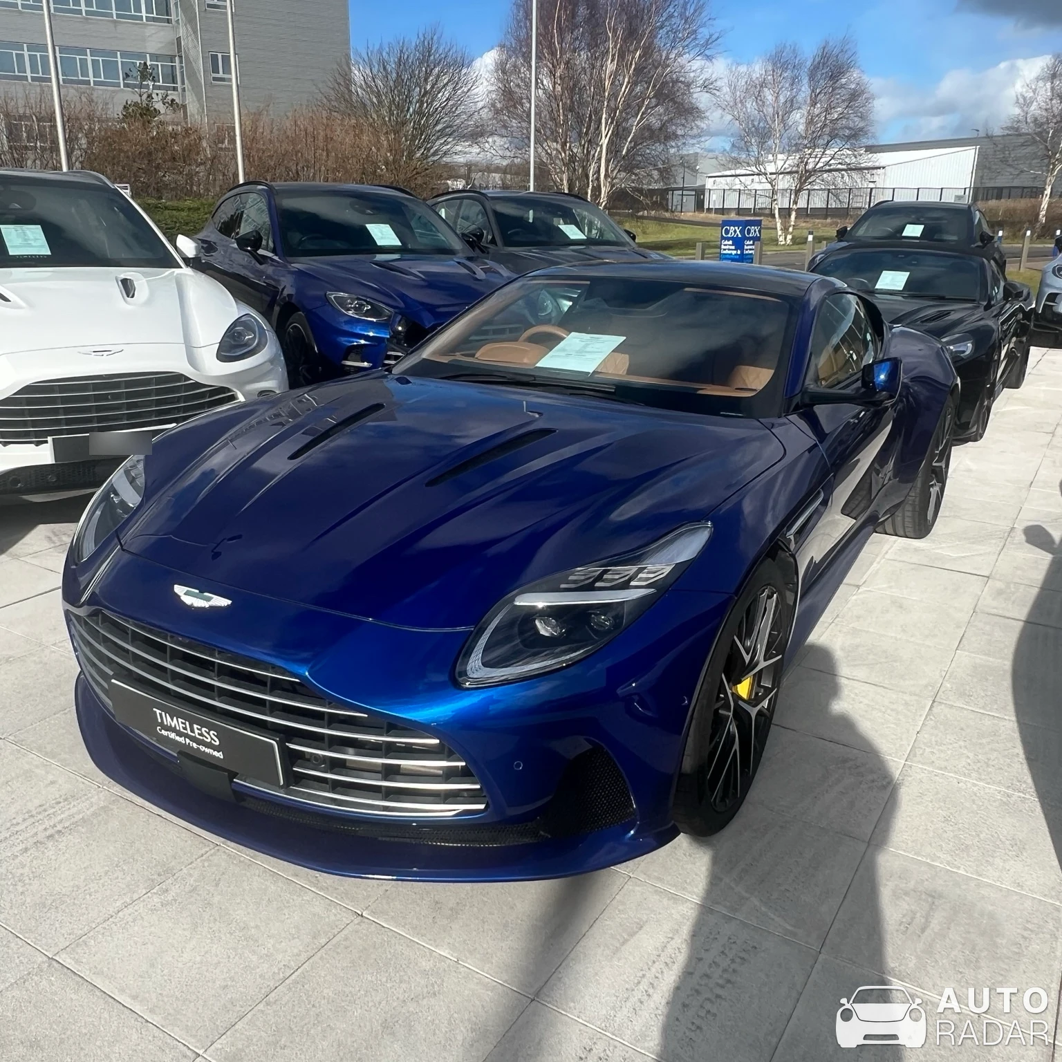 Aston Martin DB12 spotted in Newcastle upon Tyne