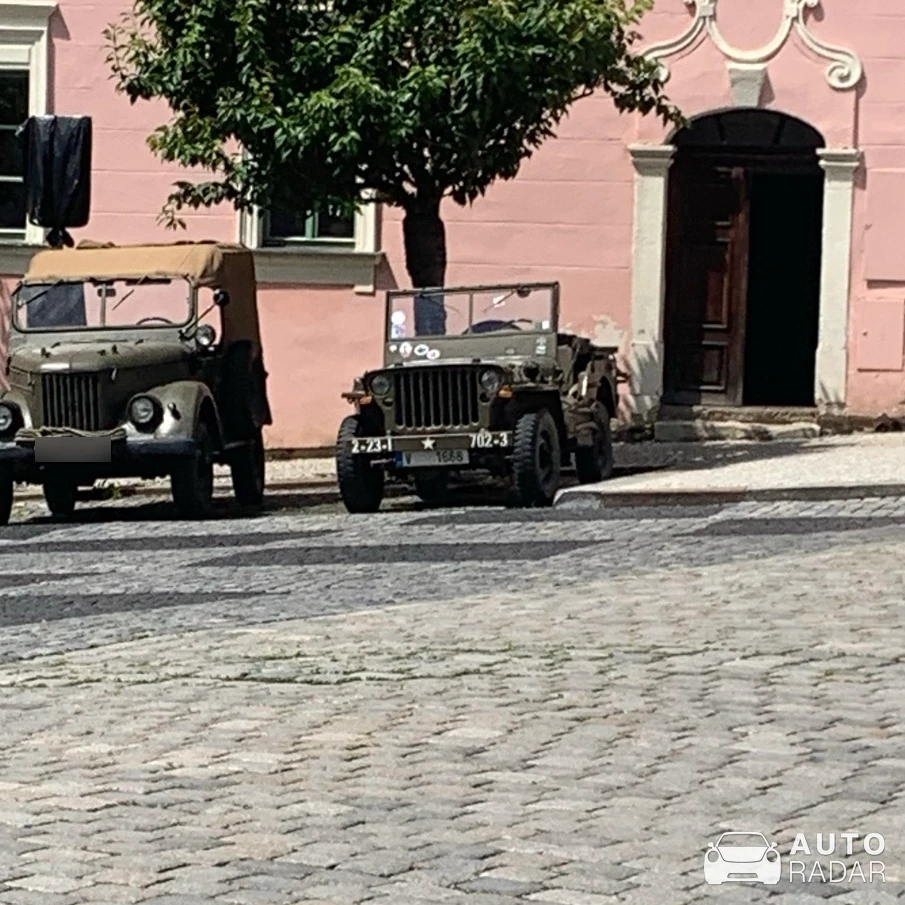 Jeep Willys MB spotted in Benešov nad Ploučnicí
