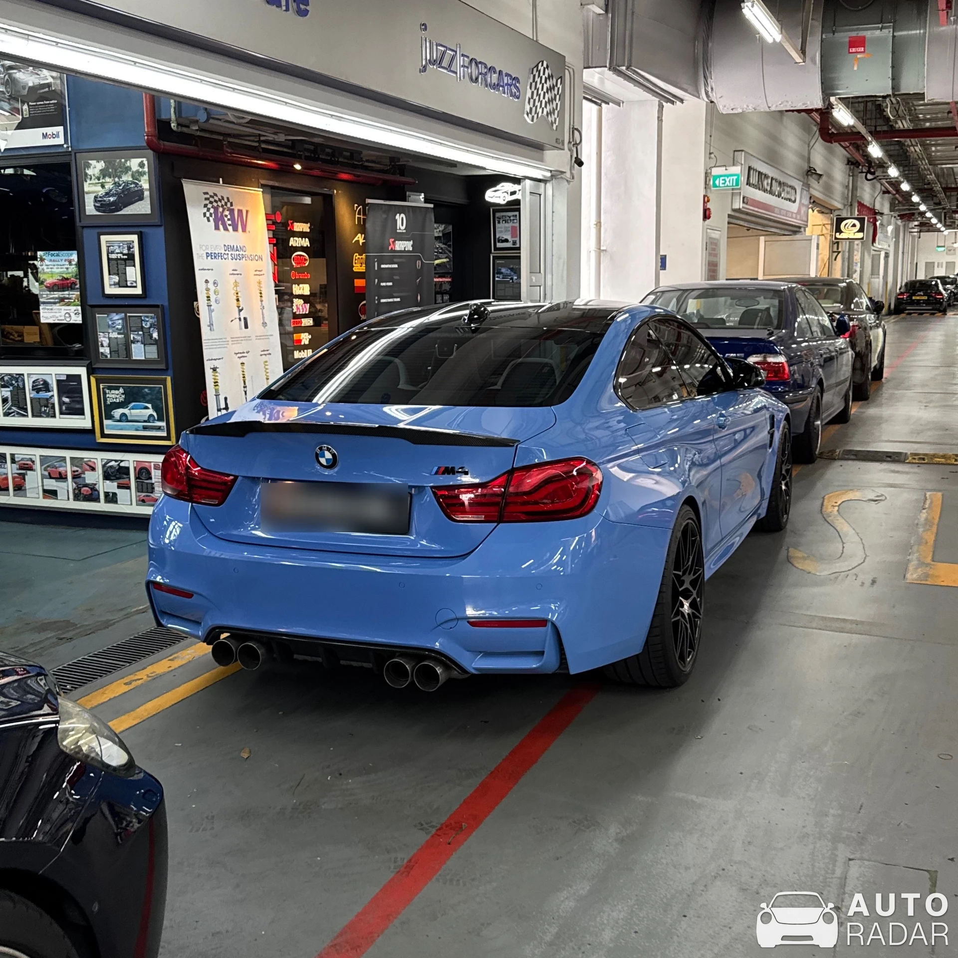 BMW M4 F82 Coupé Competition spotted in Singapore